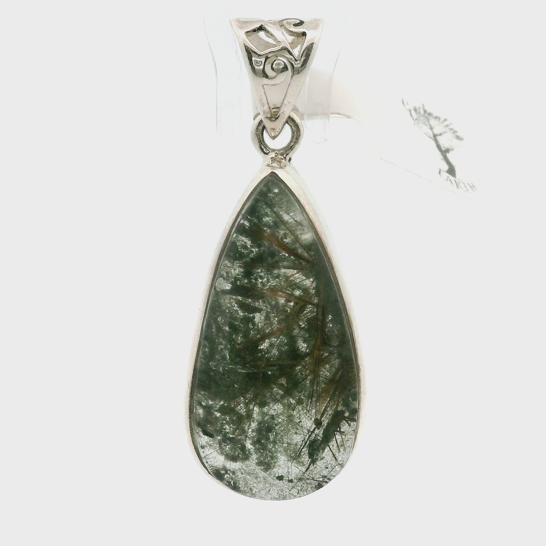 Garden Quartz Pendants .925 Sterling Silver for Insight, Meditation & Shamanic Journey