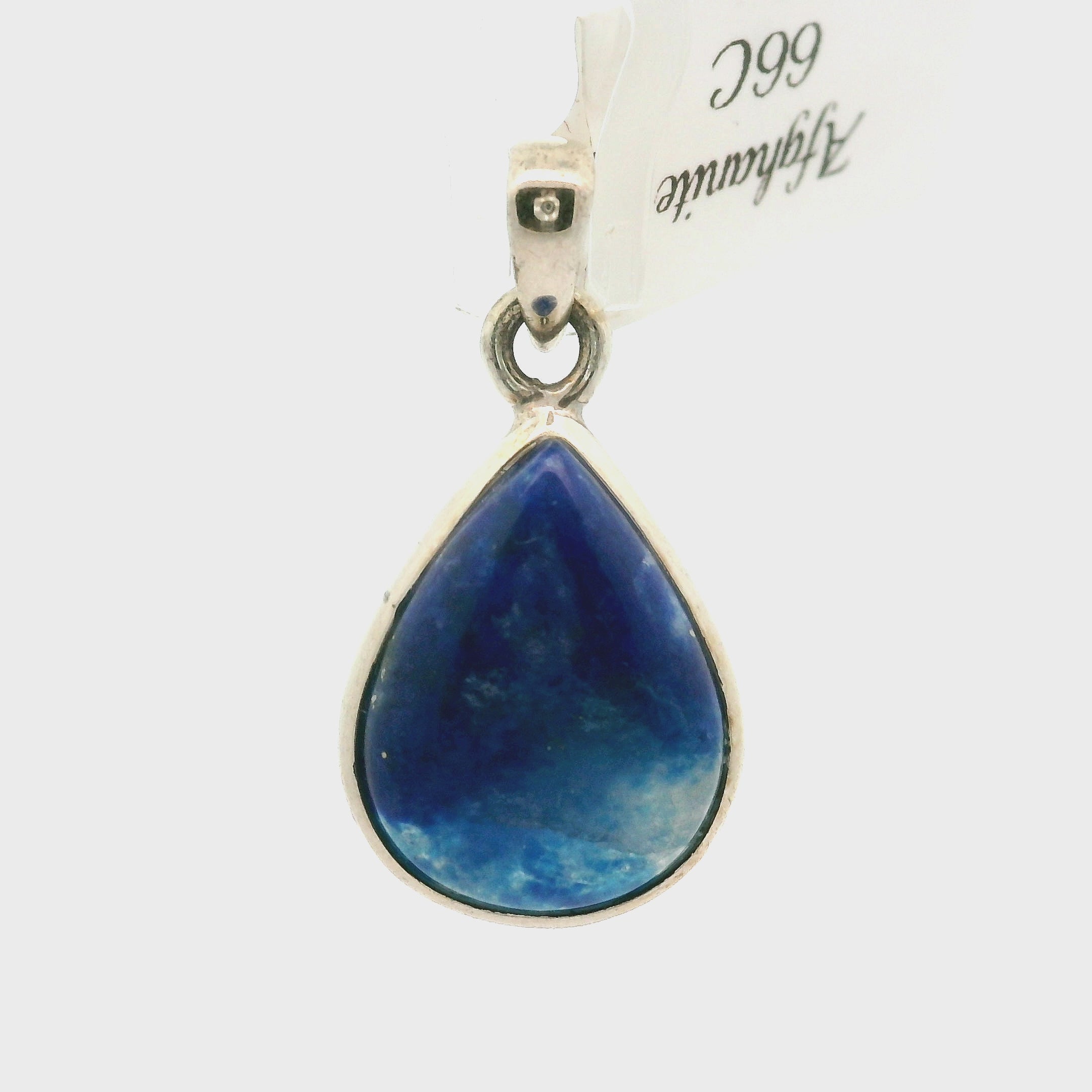 Afghanite Pendants 925 Silver for Accessing the Akashic Records and Psychic Vision