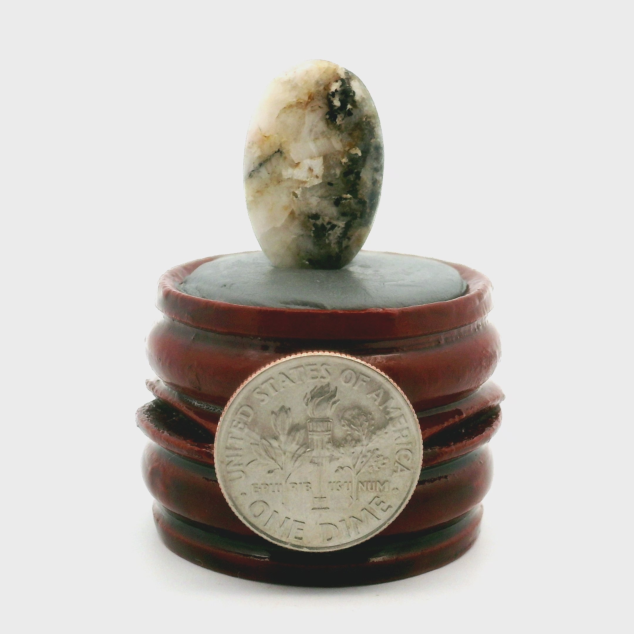 Tugtupite Palm Stone for Joy, Manifestation, Romance, Relationship Healing and Good Luck