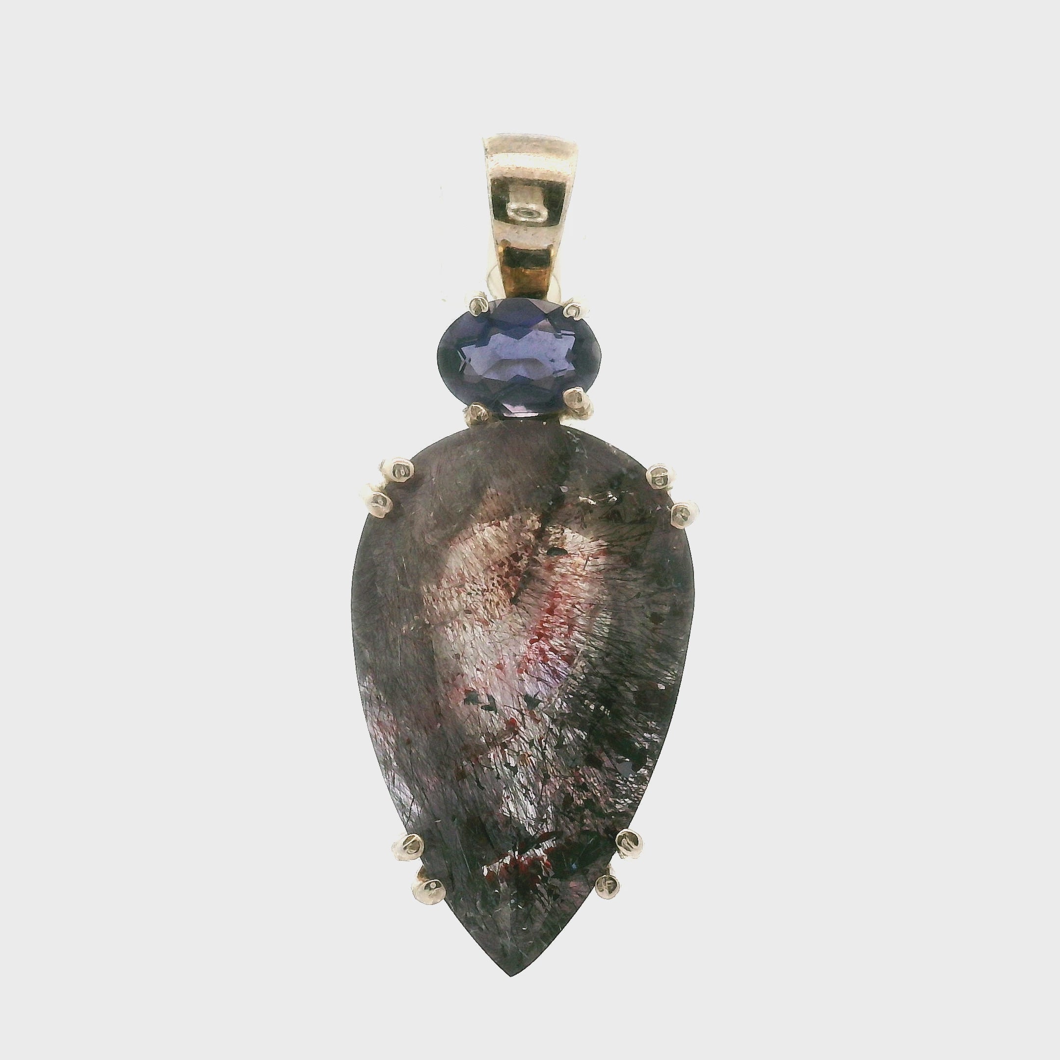 Super 7 Multi-Stone Pendant .925 Silver for Awakening your Gifts and Creating your Dream Life