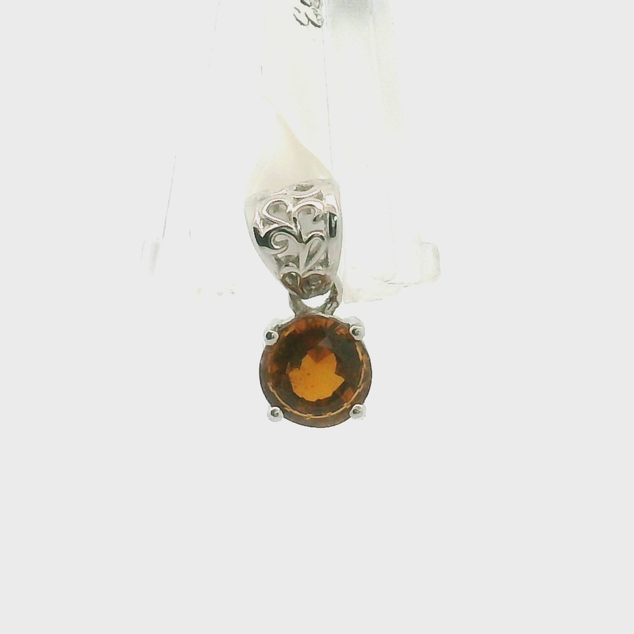 Clinohumite Pendant for Good Luck, Prosperity and Protection