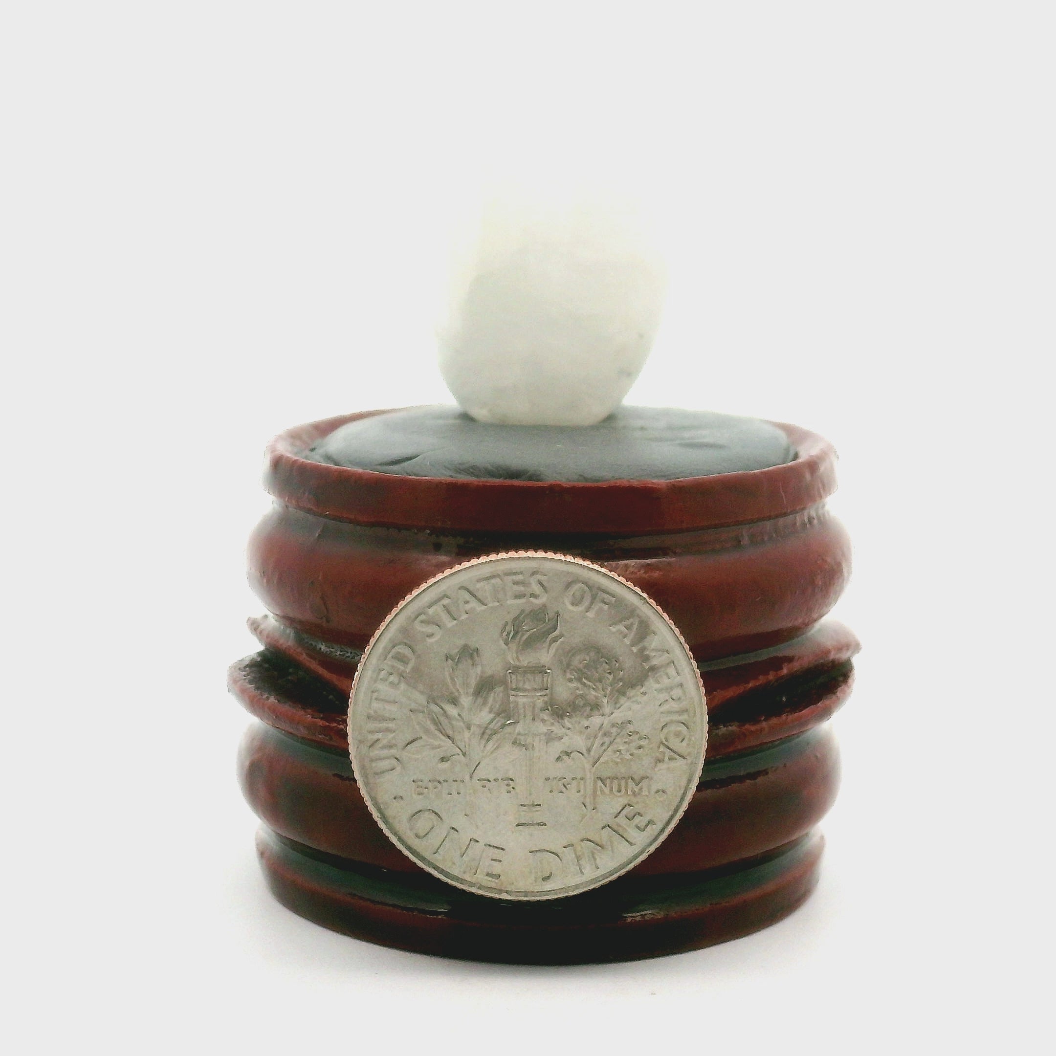 Tugtupite Palm Stone for Joy, Manifestation, Romance, Relationship Healing and Good Luck