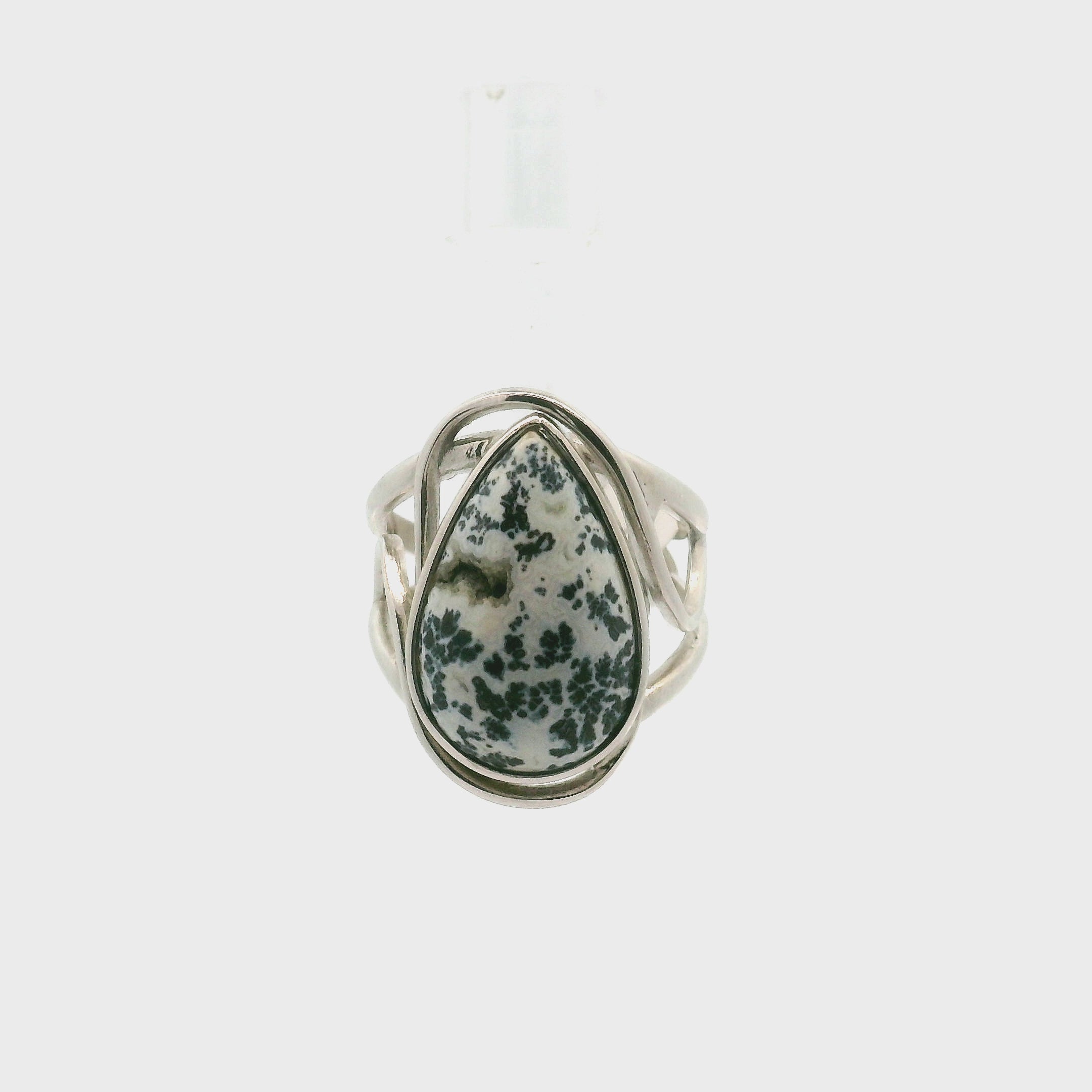 Marcasite Cuff Ring .925 Silver for Cord Cutting and Releasing Unhealthy Attachments