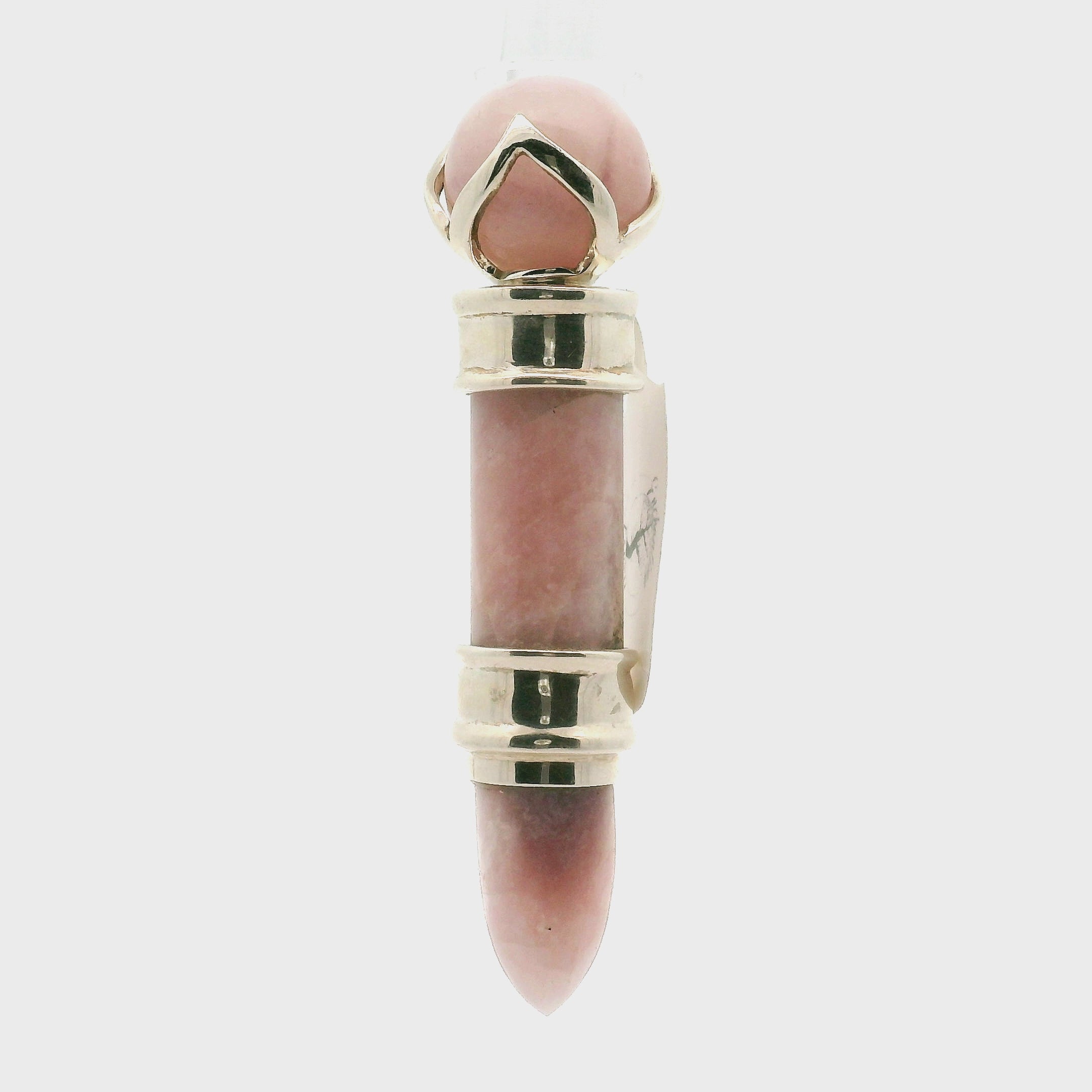 Pink Petalite Wandlet .925 Silver for Love, Romance and Peace