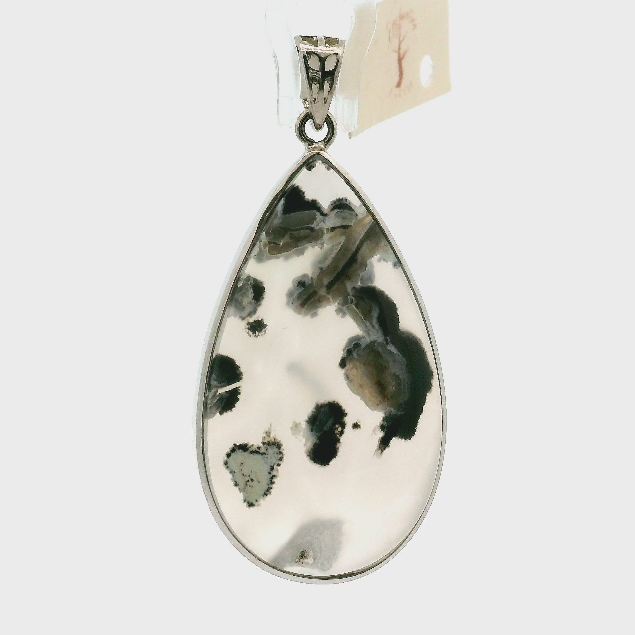 Gem Silica Pendant .925 Silver for Empowerment, Harmony and Truth