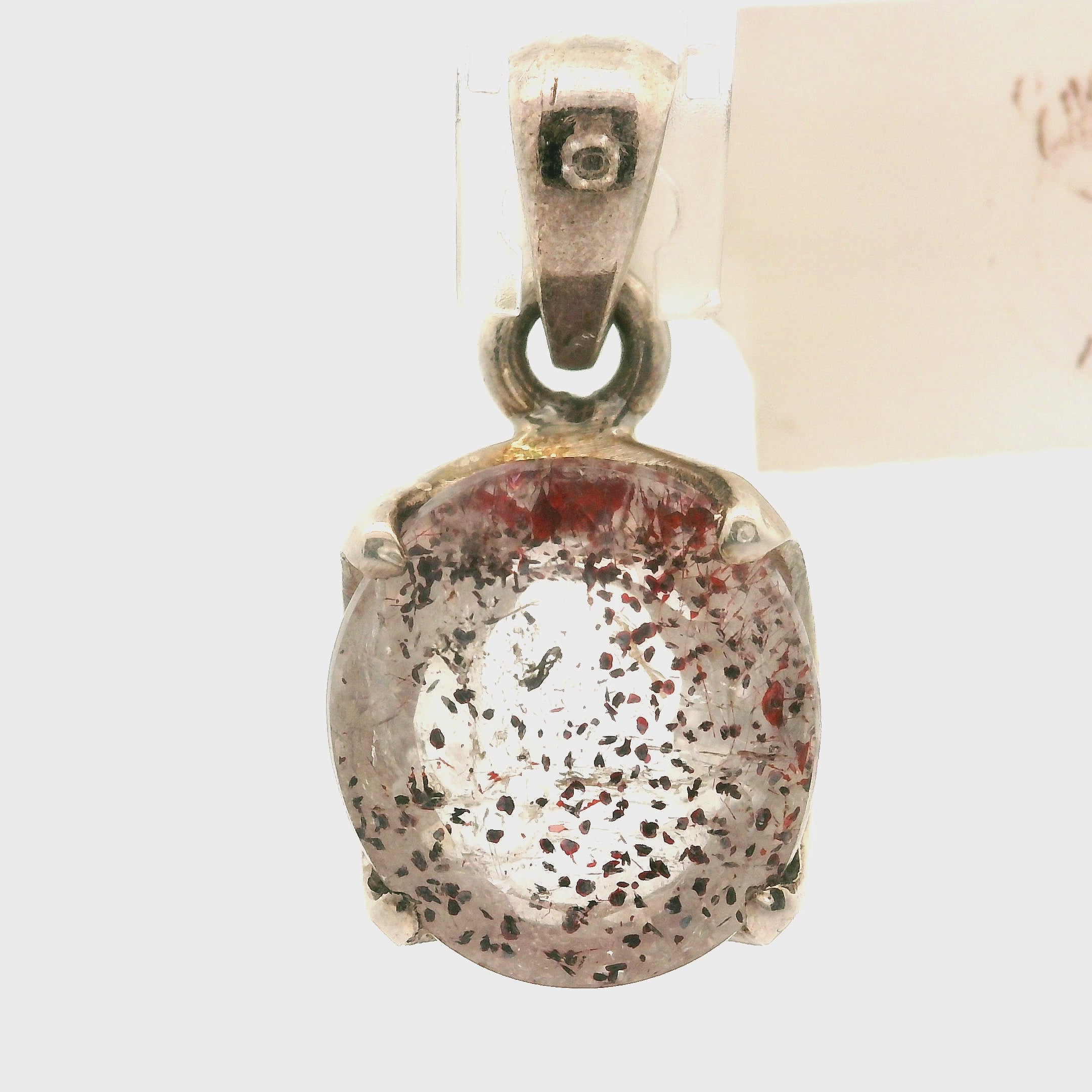 Lepidocrocite Pendant .925 Silver for Healthy Relationships and Opening your Heart to Love