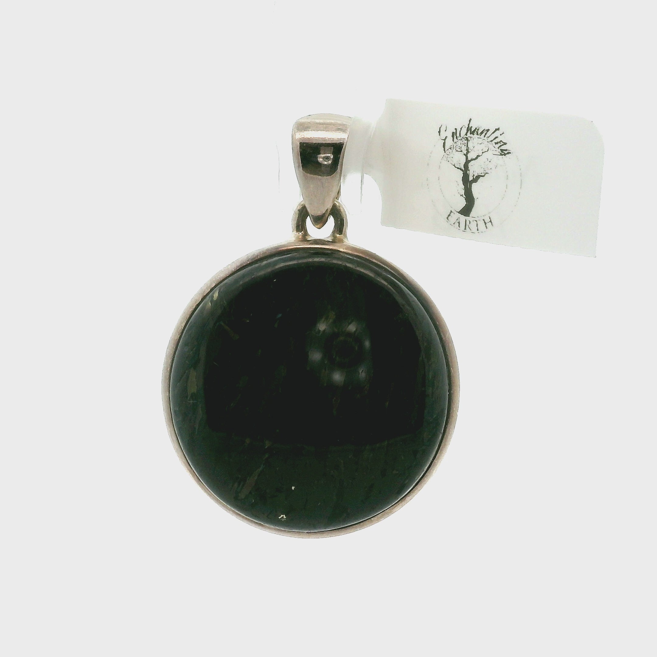 Nuummite Pendants .925 Silver for Awareness, Communication and Meditation