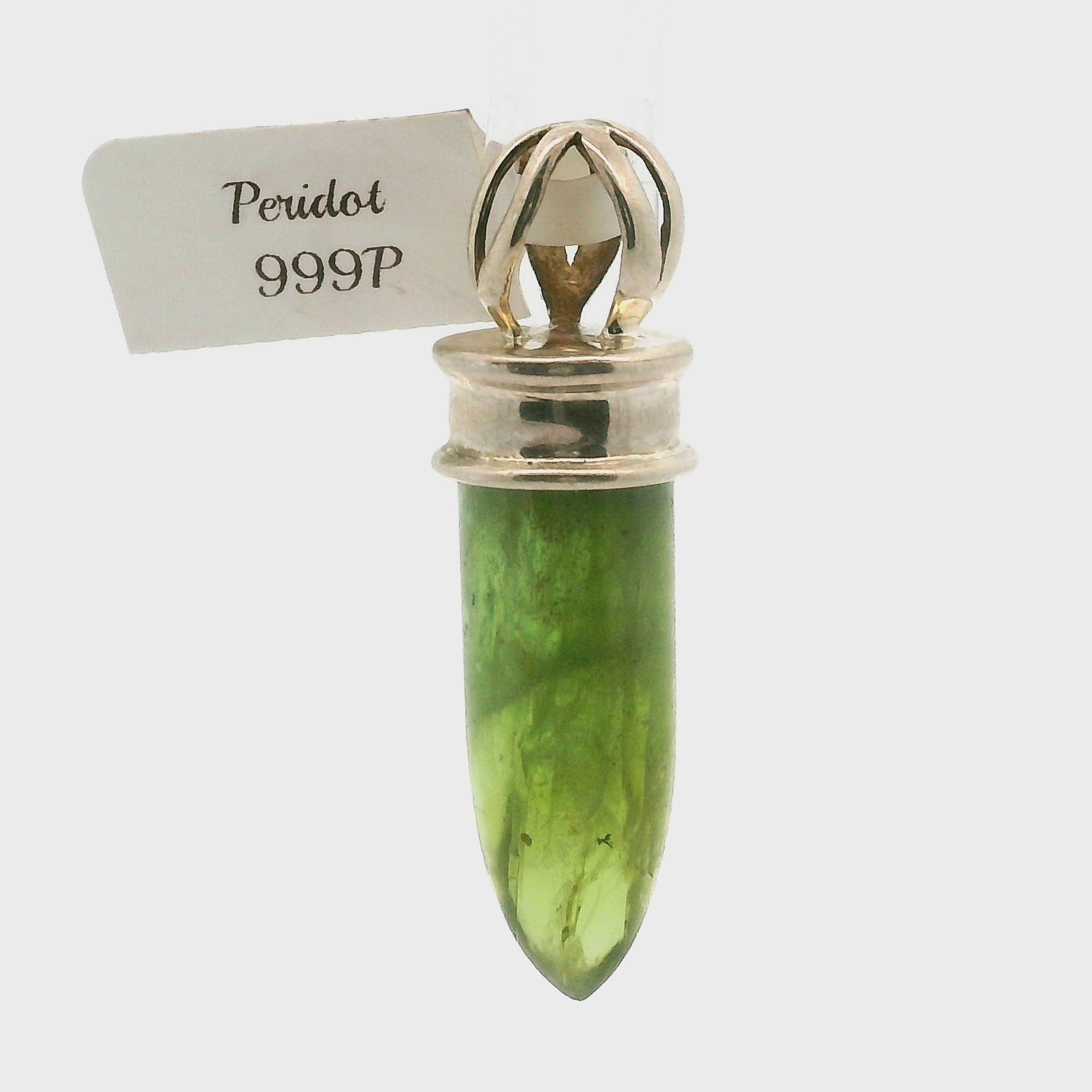 Peridot Wandlet .925 Silver for Prosperity and Luck
