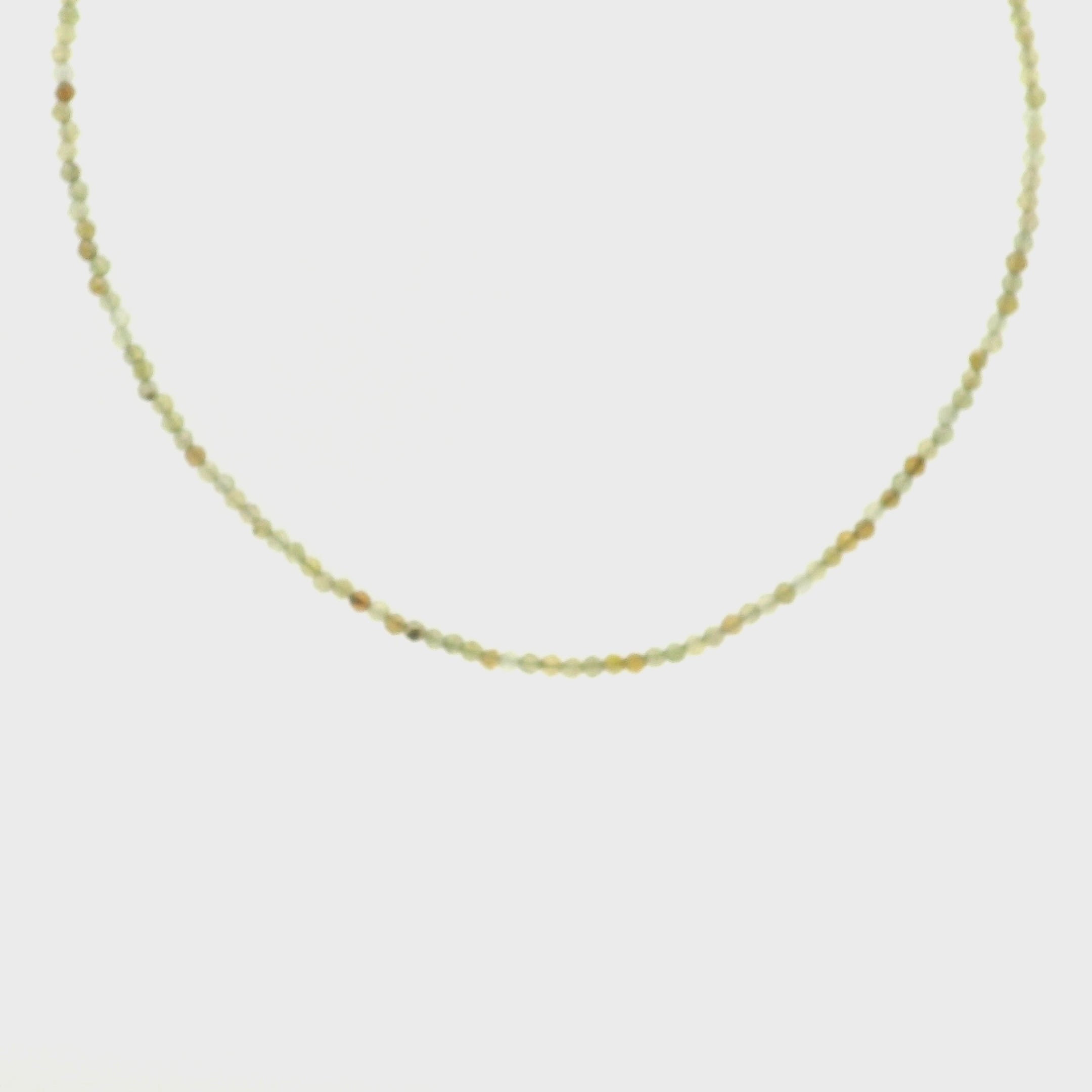 Mali Garnet Micro Choker/Layering Necklace 925 Silver for Connection to Infinite Abundance of the Universe