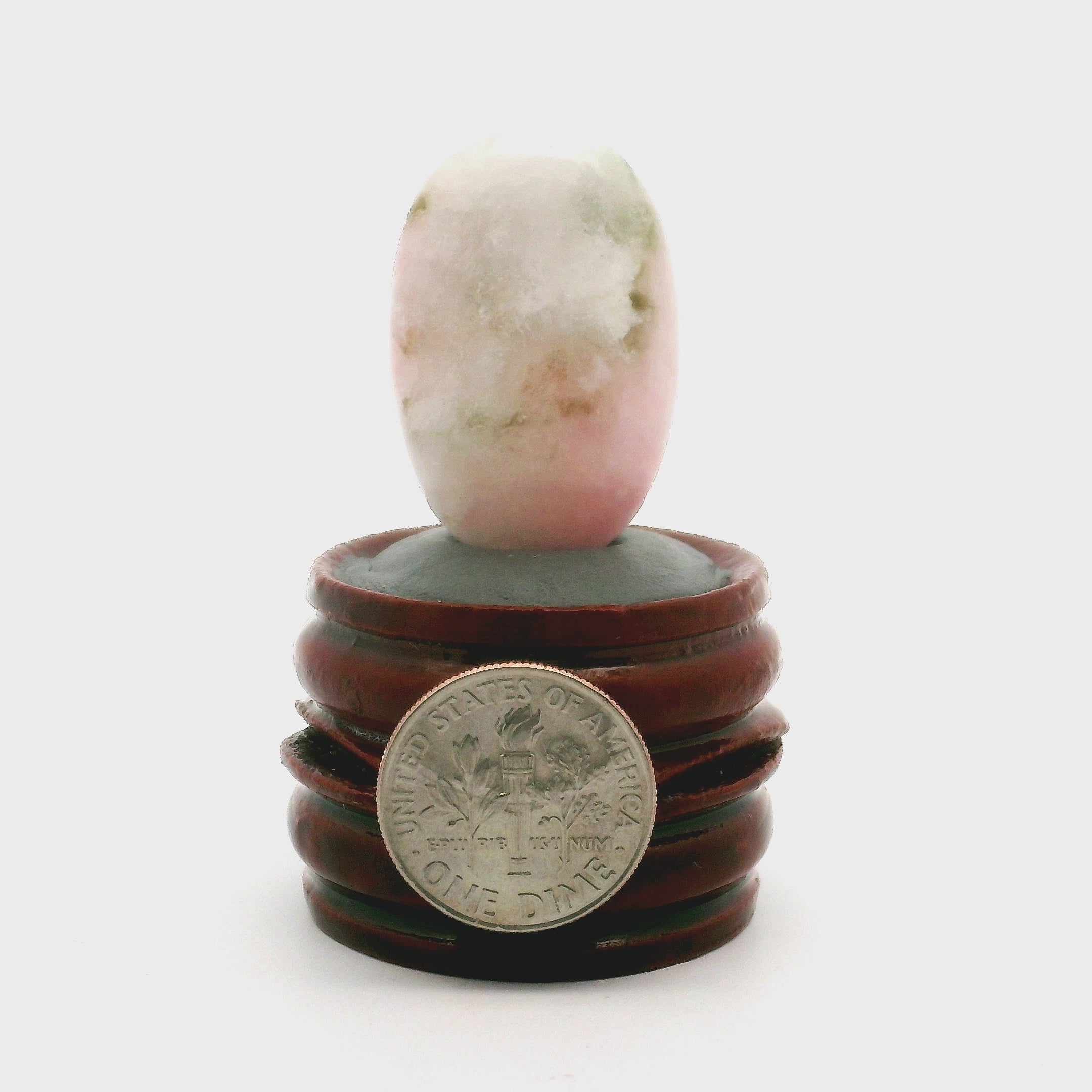 Tugtupite Palm Stone for Joy, Manifestation, Romance, Relationship Healing and Good Luck