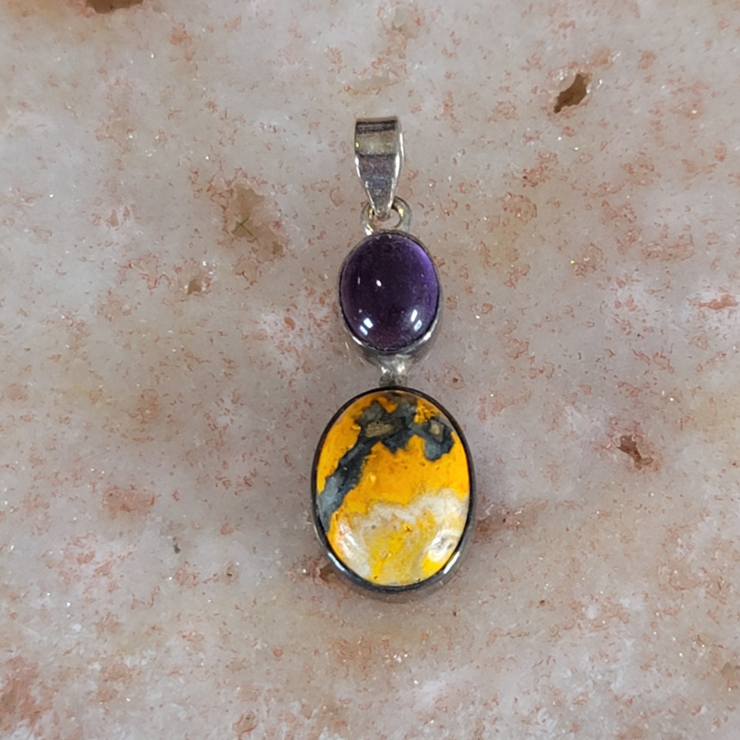 Bumblebee Pendant .925 Silver for Confidence, Creative Manifestation and Personal Power