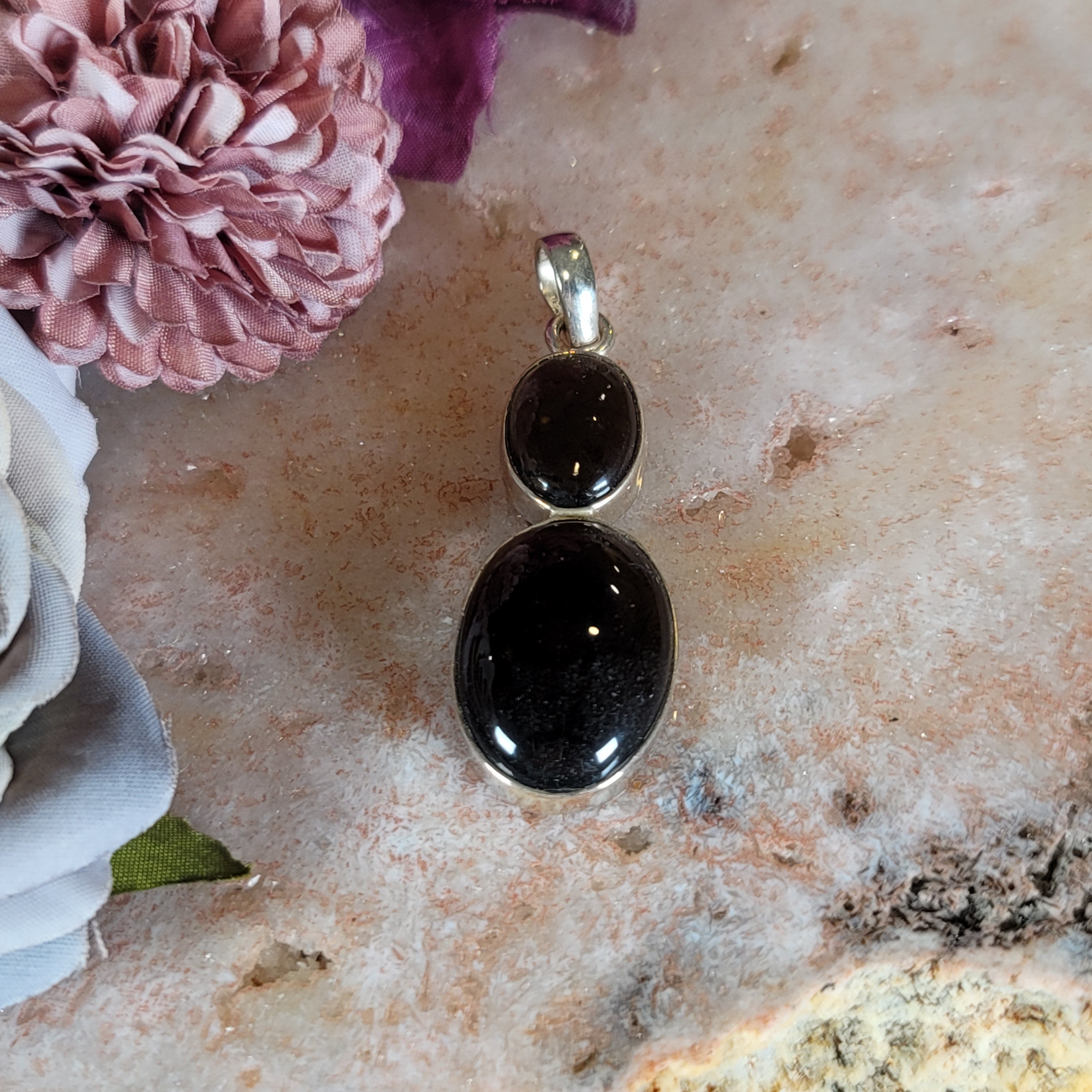 Smokey Quartz Pendant .925 Silver for Manifestation, Protection and Purification