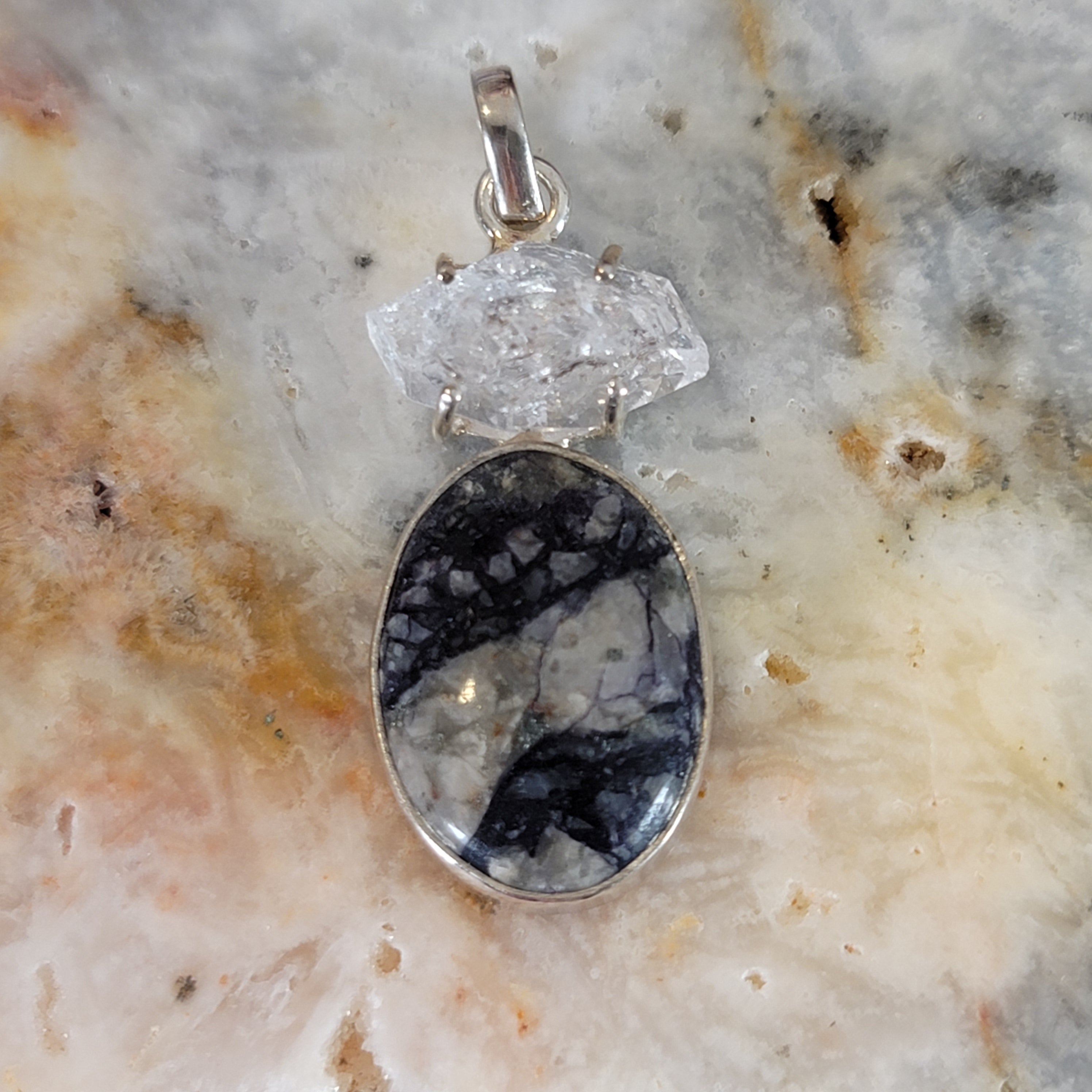 Purple Opal Pendant .925 Silver Pendant for Spiritual Insight and Realization of your Path