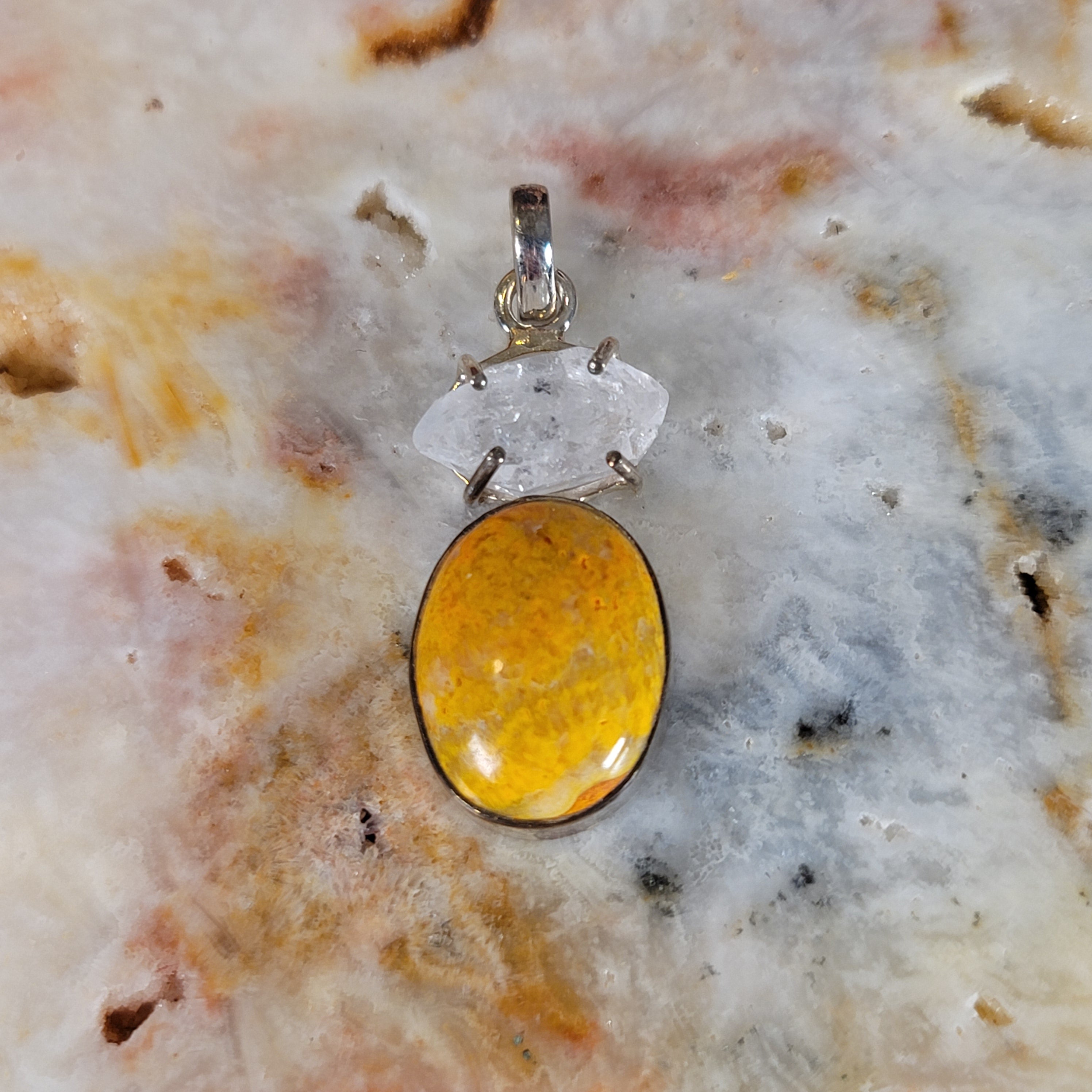 Bumblebee Pendant .925 Silver for Confidence, Creative Manifestation and Personal Power