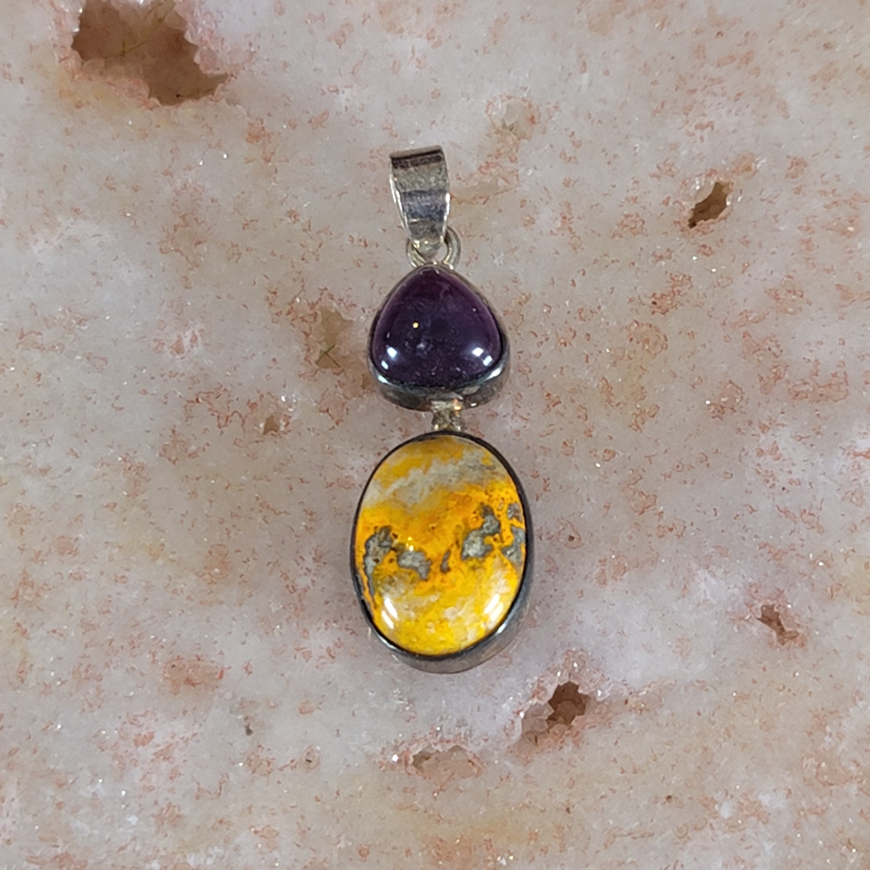 Bumblebee Pendant .925 Silver for Confidence, Creative Manifestation and Personal Power