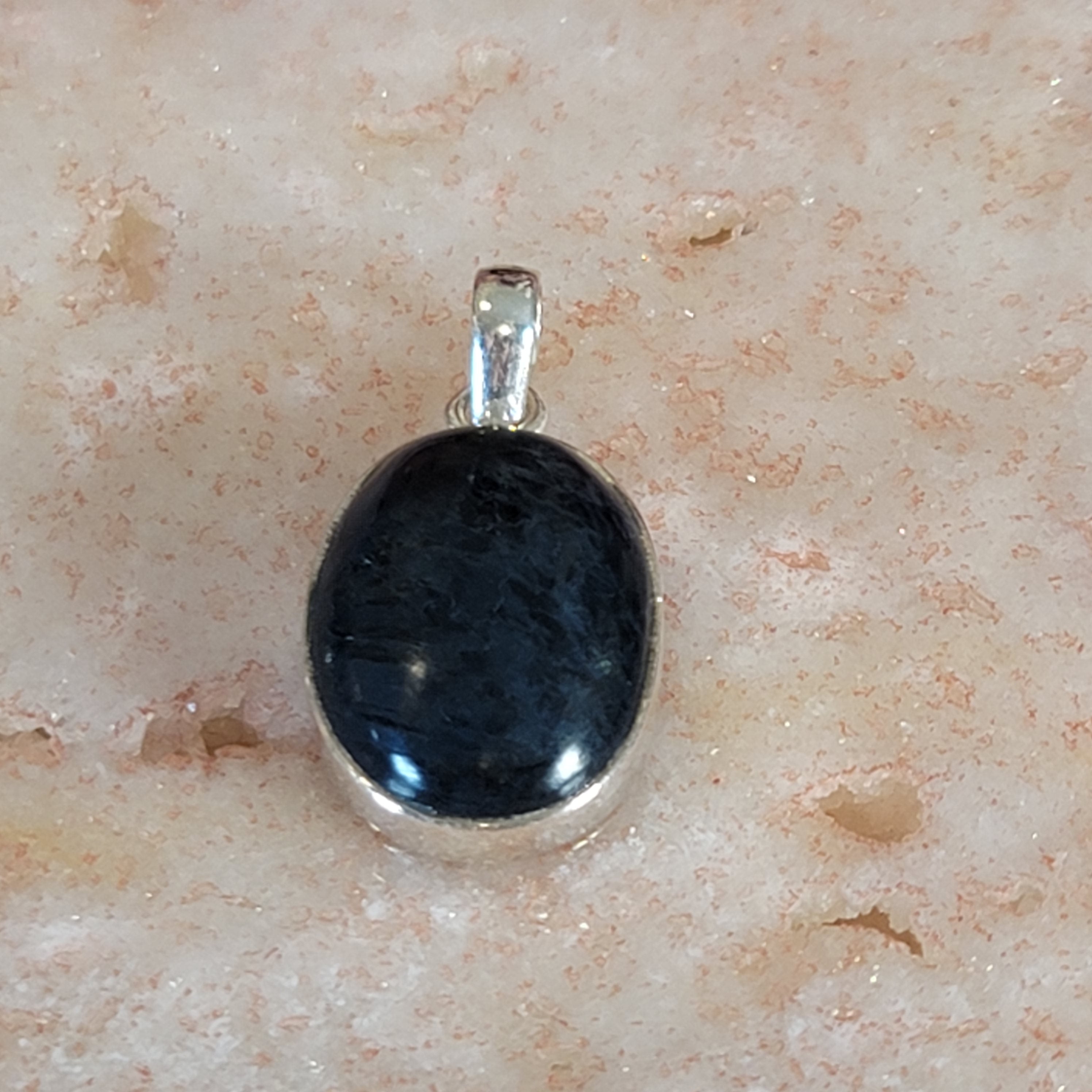 Vivianite Pendant .925 Silver for Compassion, Inspiration and Kindness