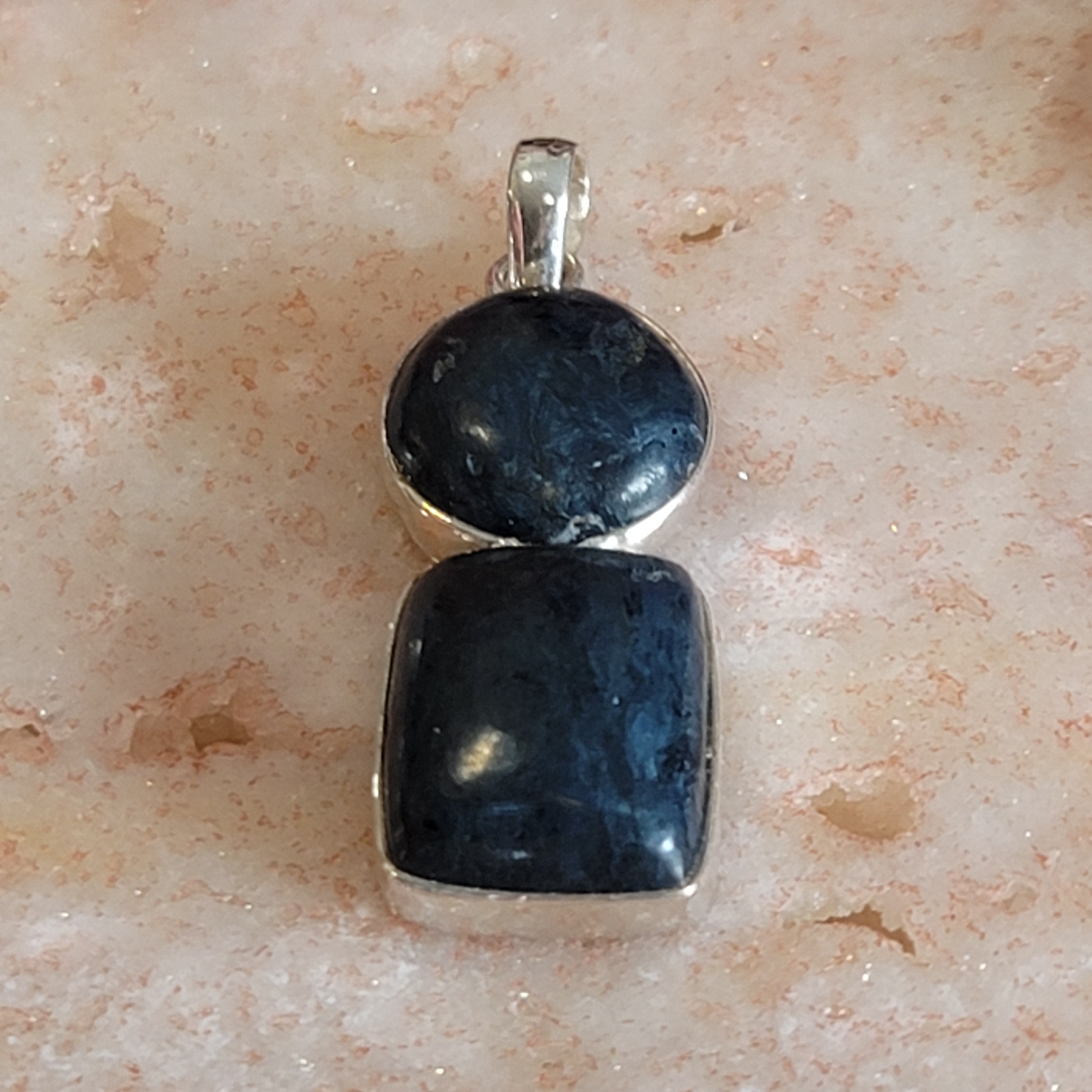 Vivianite Pendant .925 Silver for Compassion, Inspiration and Kindness