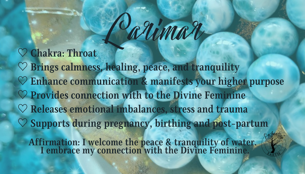 AAA Larimar Sphere for Tranquility *Intuitively Selected*