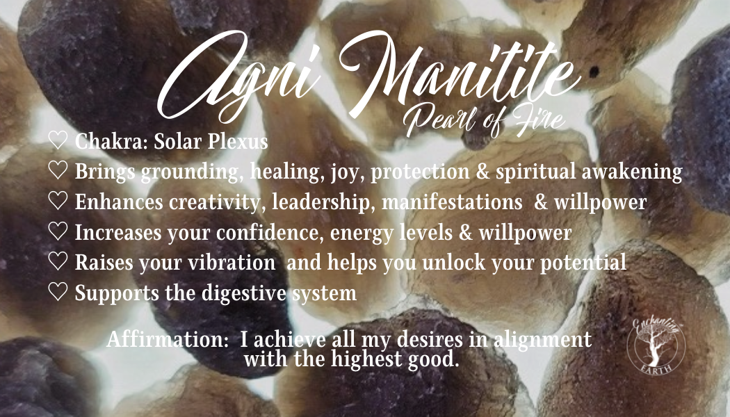 Agni Manitite Tumble for Manifesting and Solar Plexus Healing