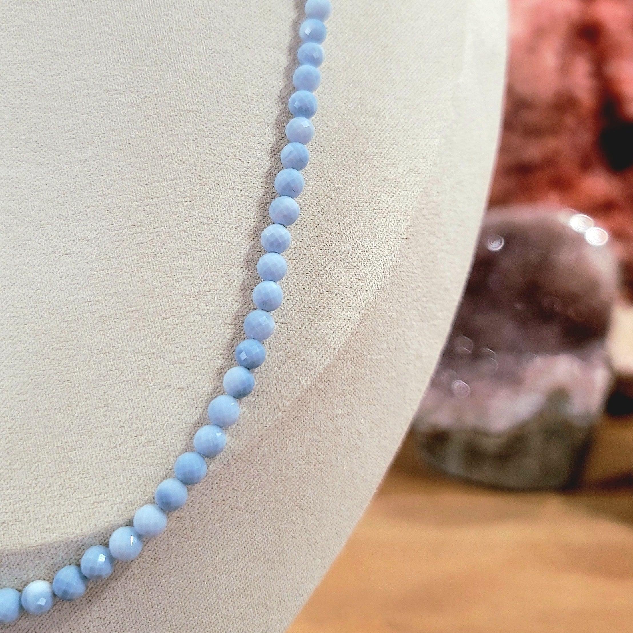 Owyhee Opal Micro Faceted Necklace