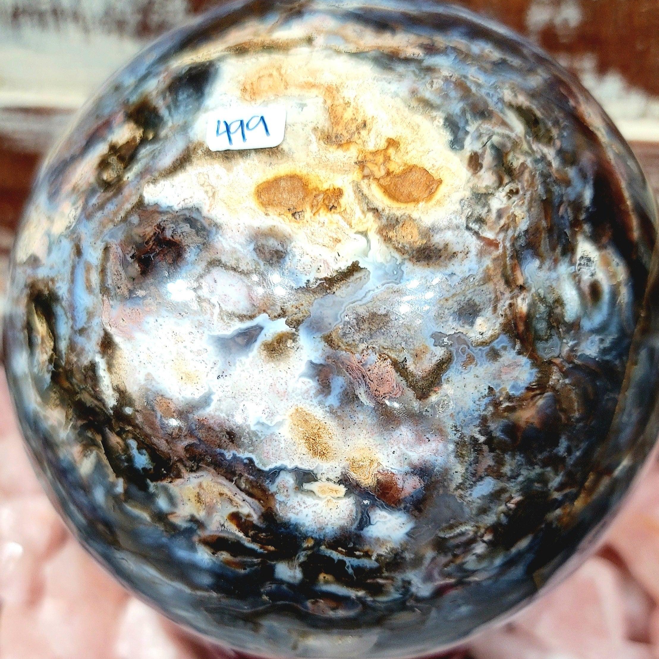 XXL Ocean Jasper Sphere