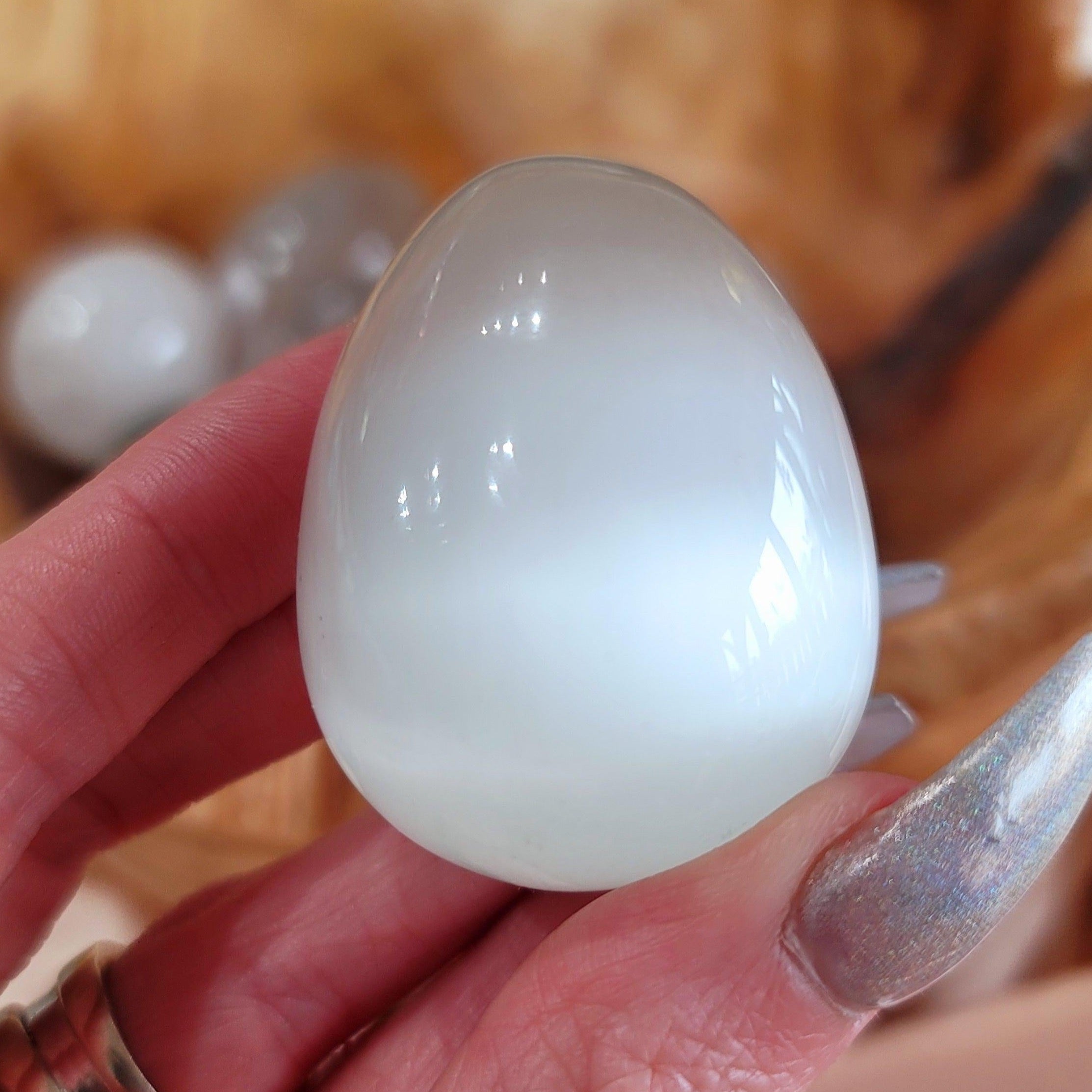 Gemstone Eggs for Balance, Fertility and Healing