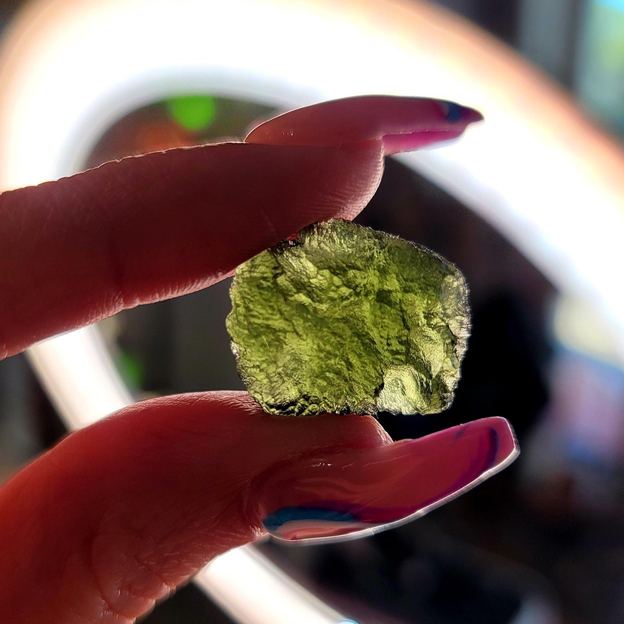 Moldavite Specimen (3.55 g Maly Chlum)