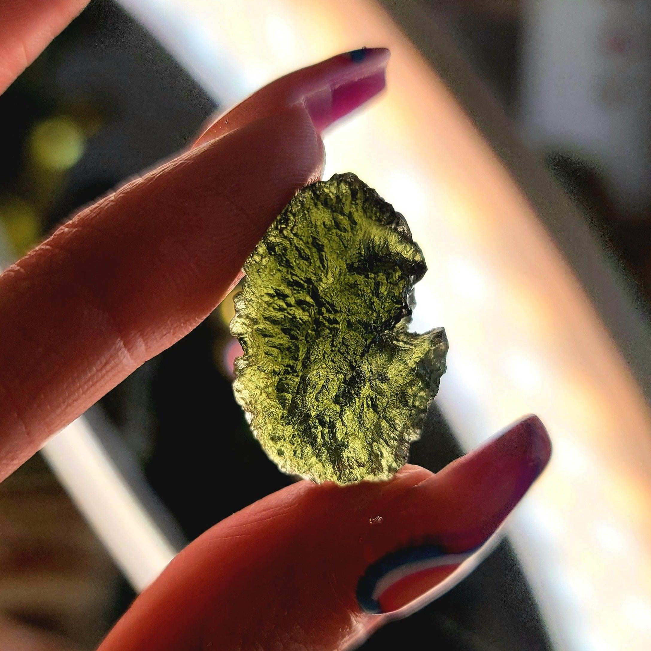 Moldavite Specimen (4.94 g Maly Chlum)