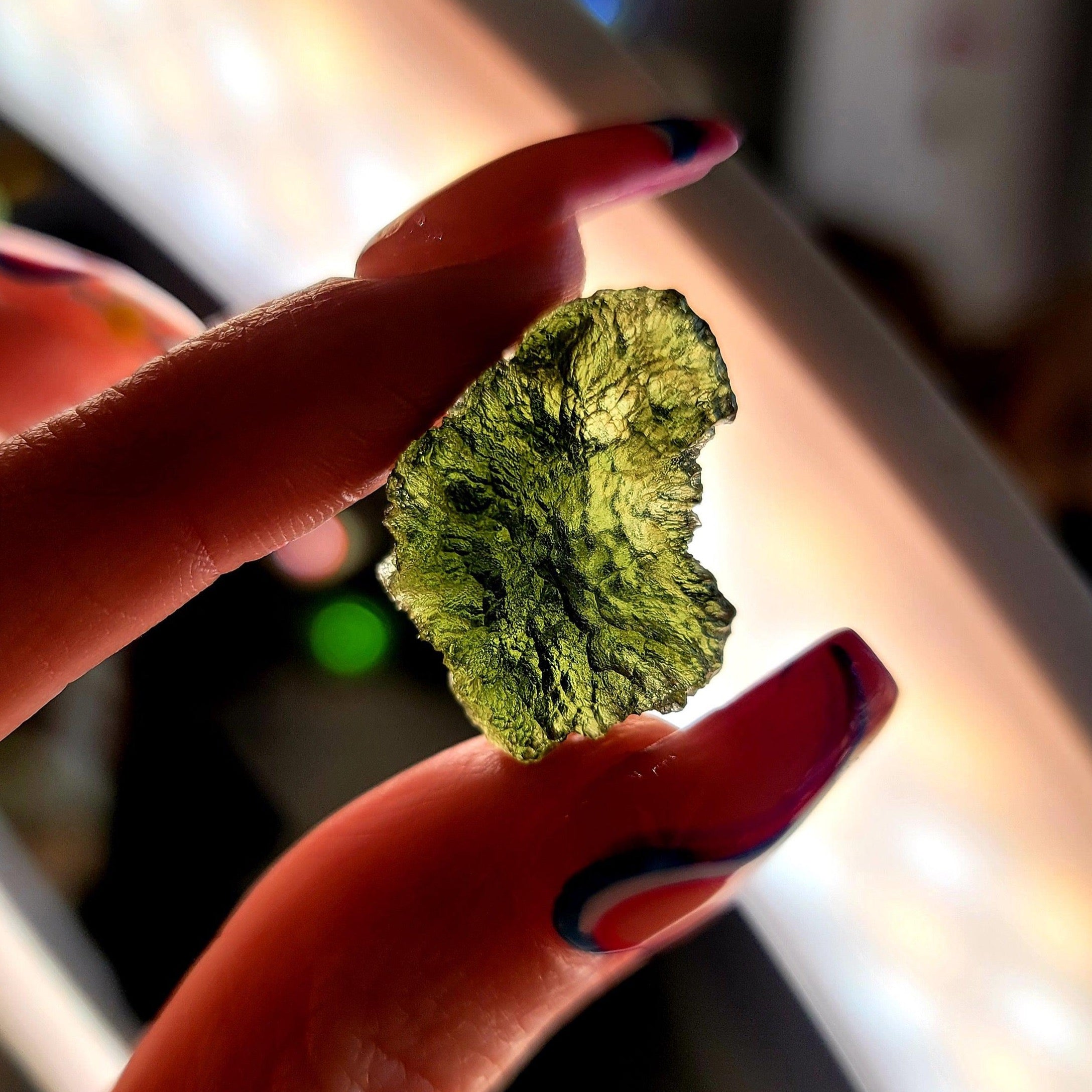 Moldavite Specimen (4.47 g Maly Chlum)