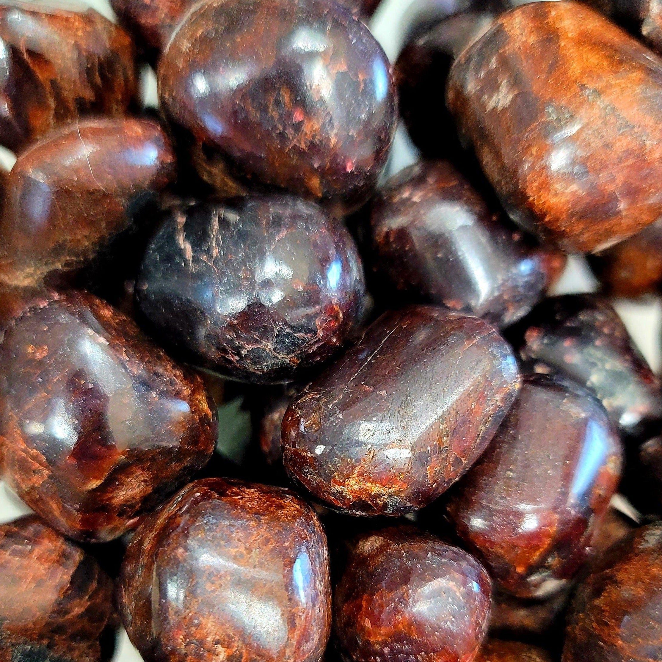 Garnet Tumble for Grounding, Health and Strength