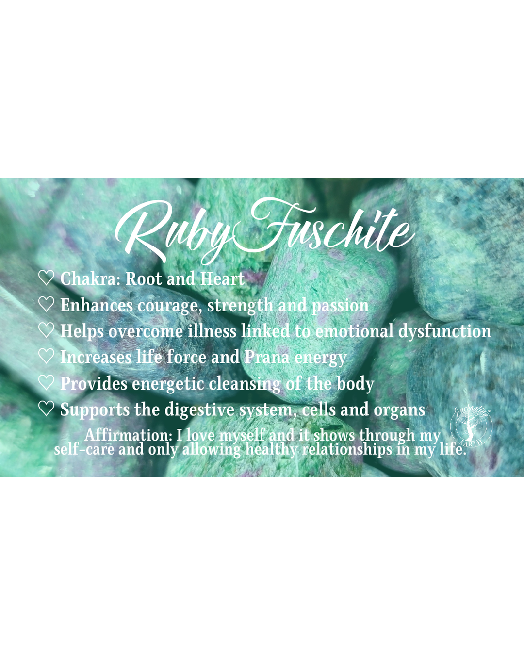 Ruby Fuschite Harmonizer for Energy, Intuition and Passion