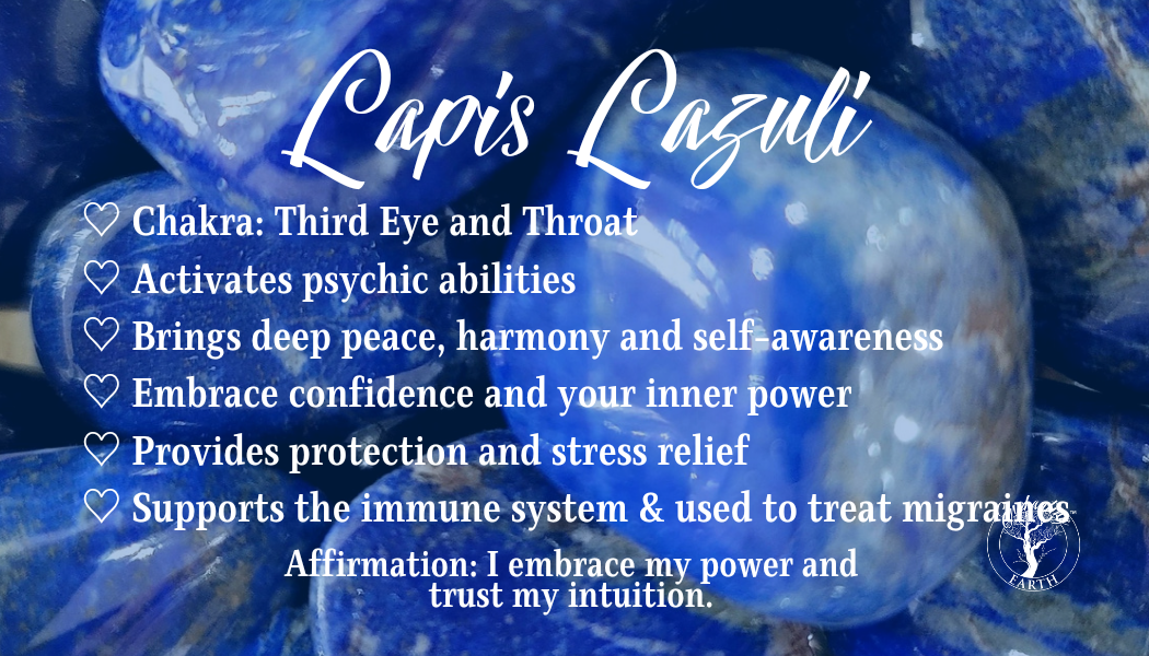 Lapis Lazuli Sphere for Confidence and Inner Power