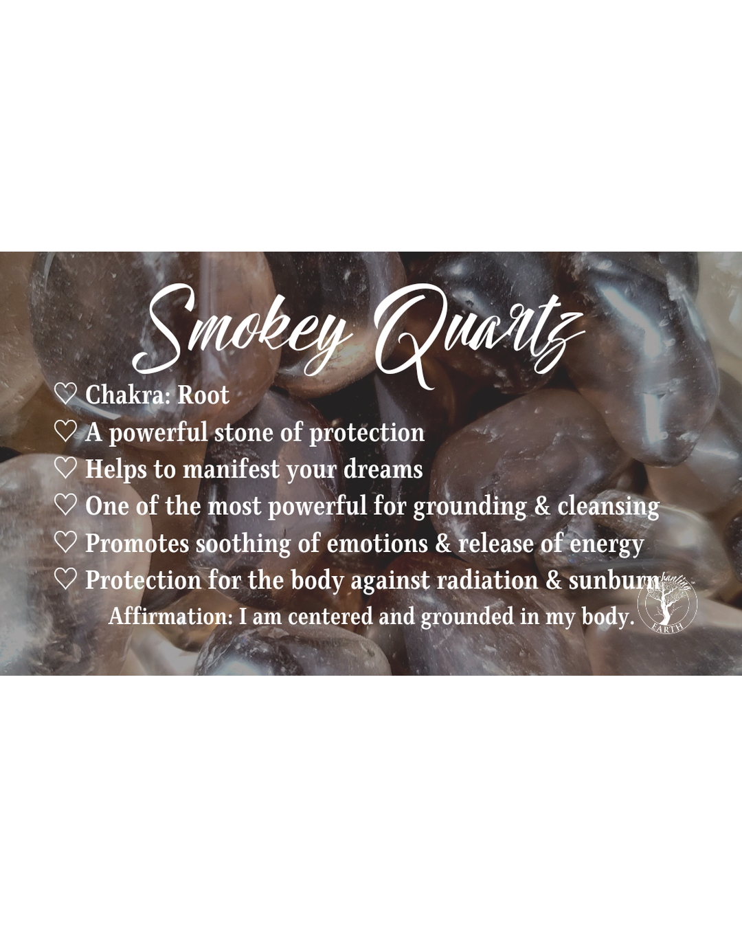Smokey Quartz Bracelet for Manifestation, Protection and Purification
