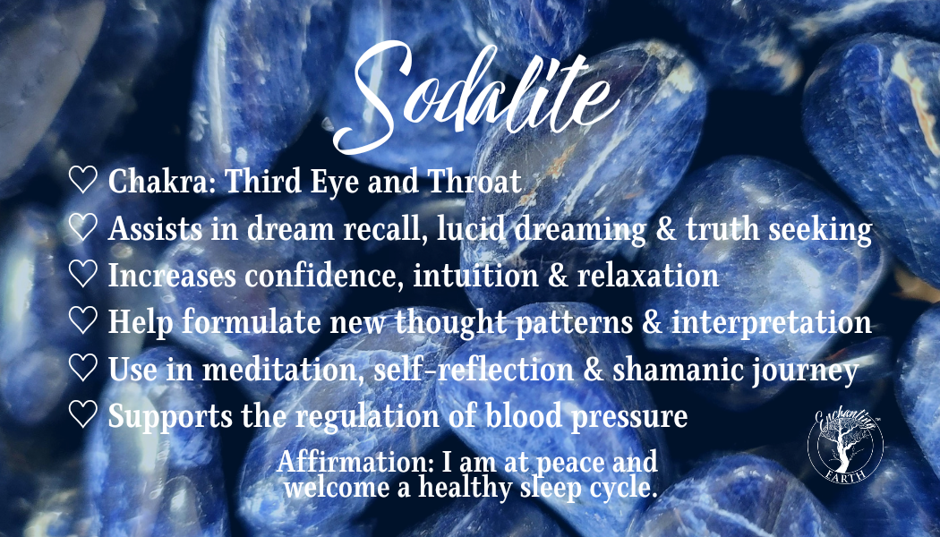 Sodalite Bracelet (High Quality) for Insight, Intuition and Restful Sleep