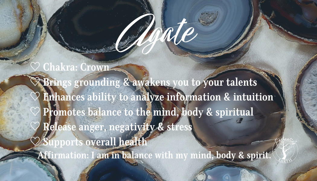 Agate Bracelet for Balancing, Cleansing and Releasing Negative Energy