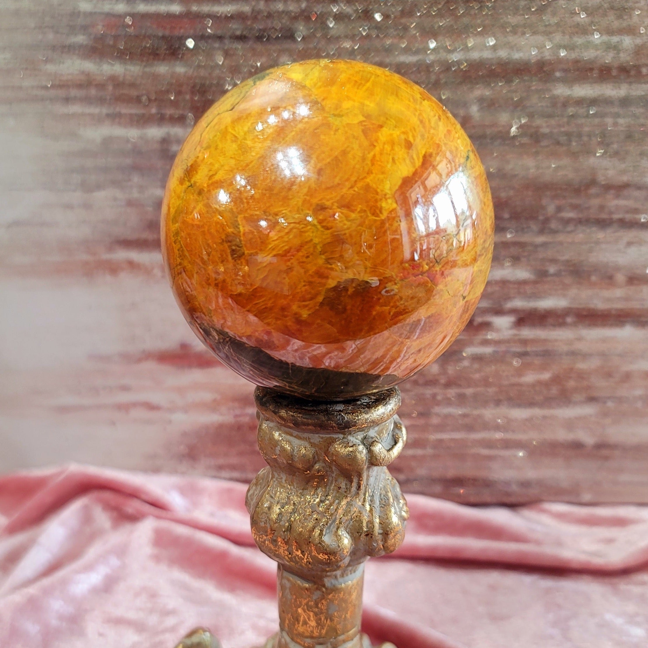 Orpiment Sphere (Extremely Rare)