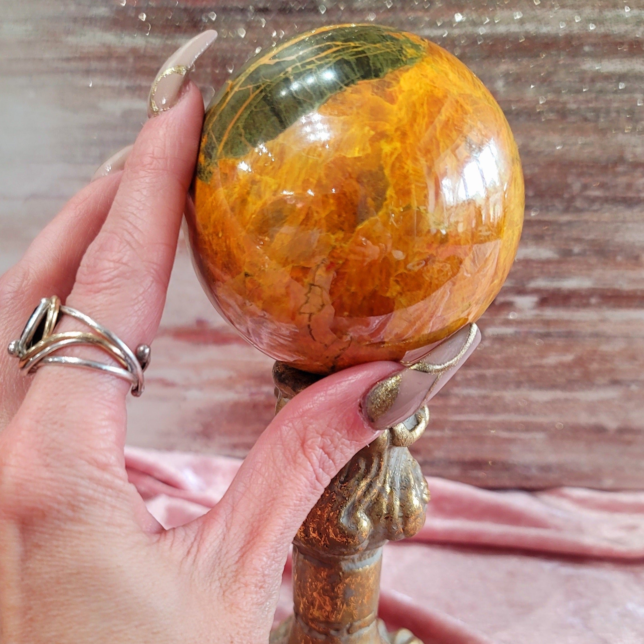 Orpiment Sphere (Extremely Rare)