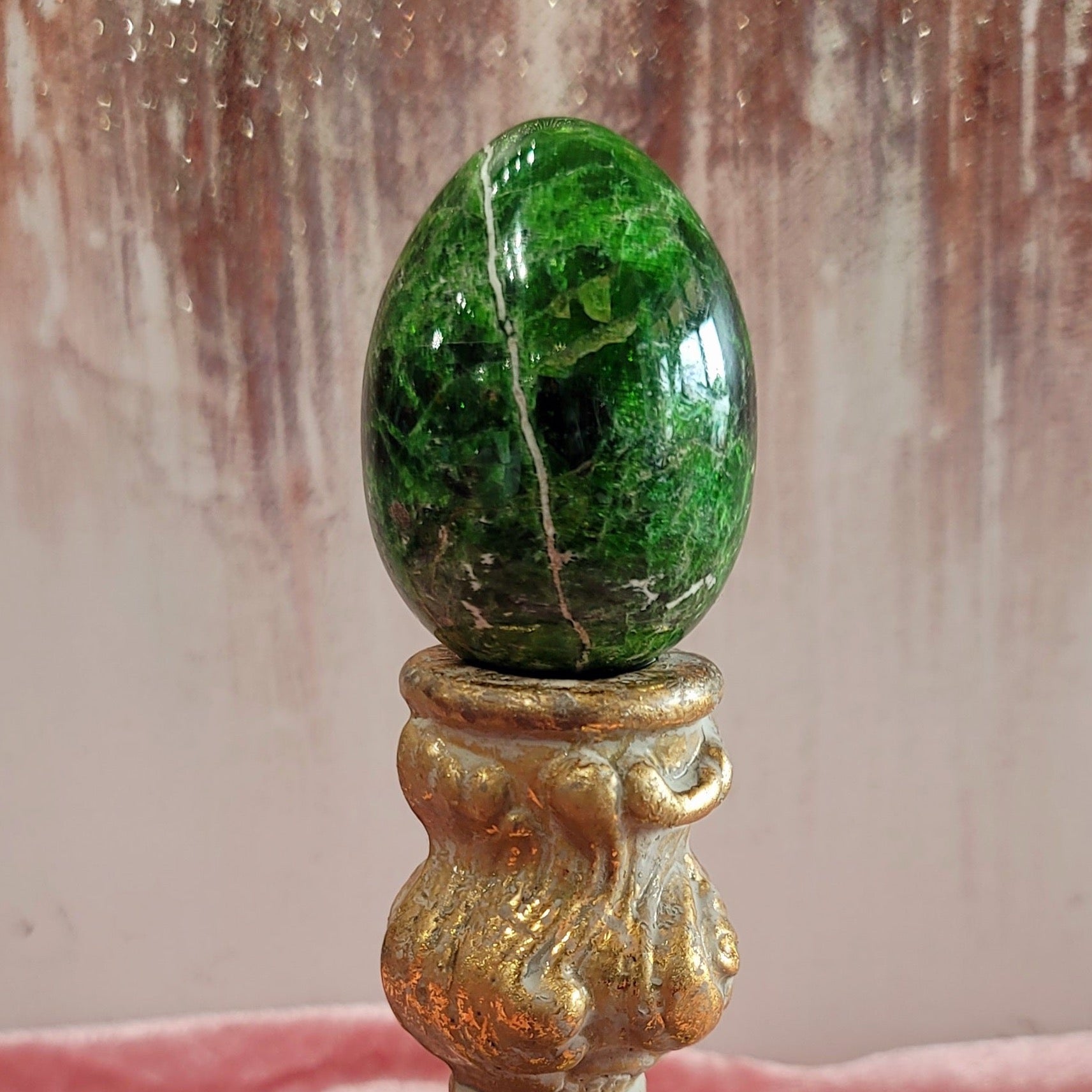 Chrome Diopside Egg (Extremely Rare)