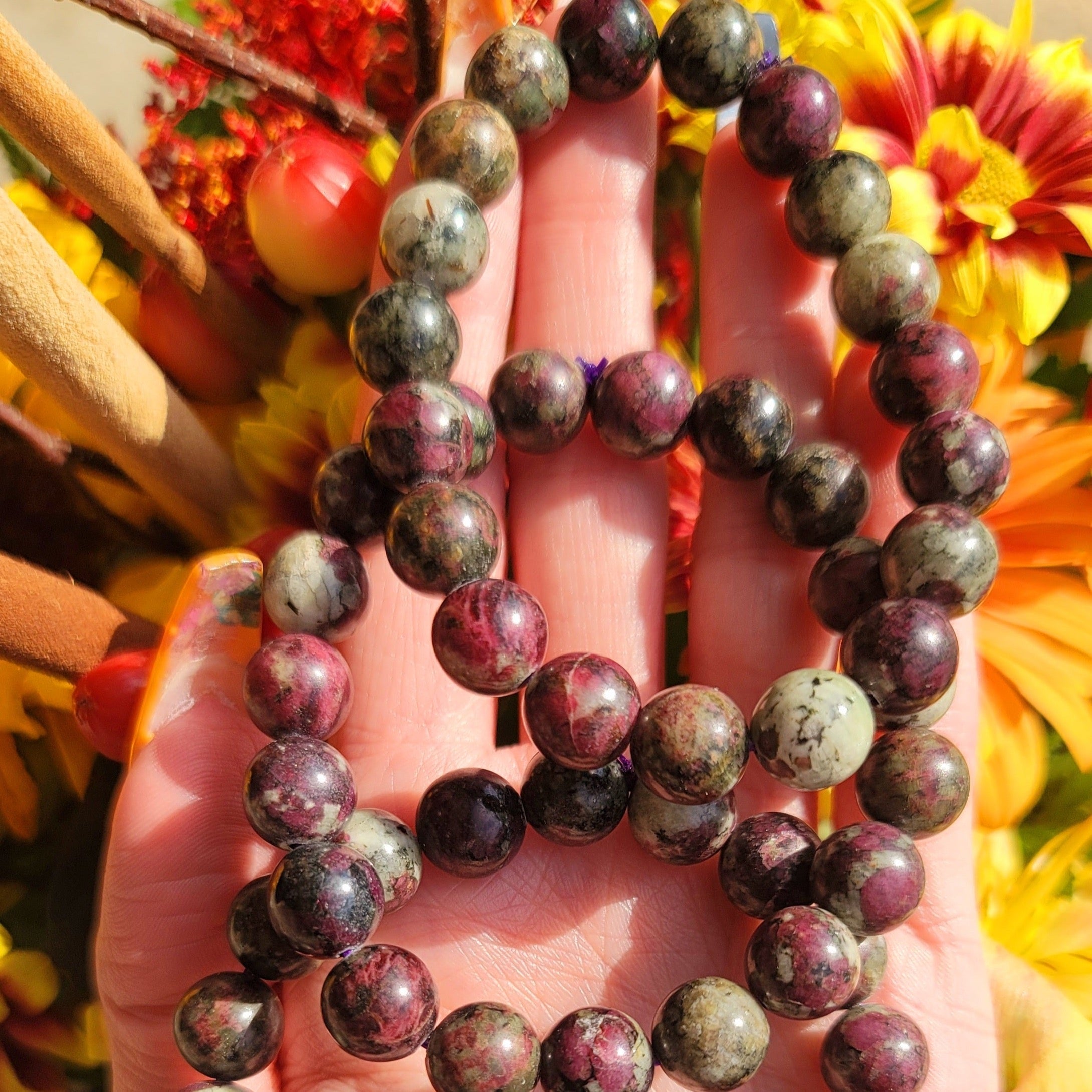Eudialyte Bracelet for Manifesting Your Hearts Desires
