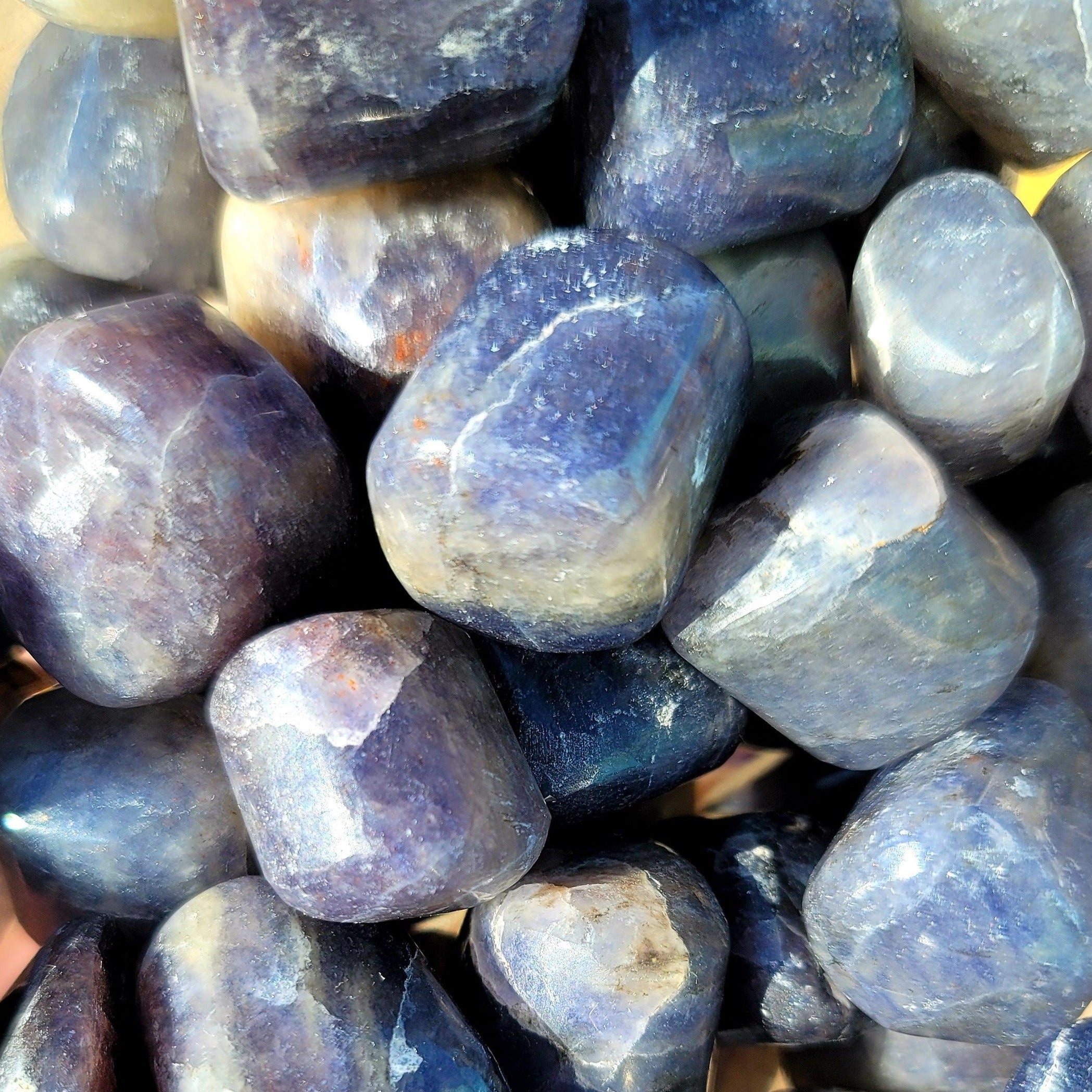 Iolite Tumble for Sharp Intuition & Visions