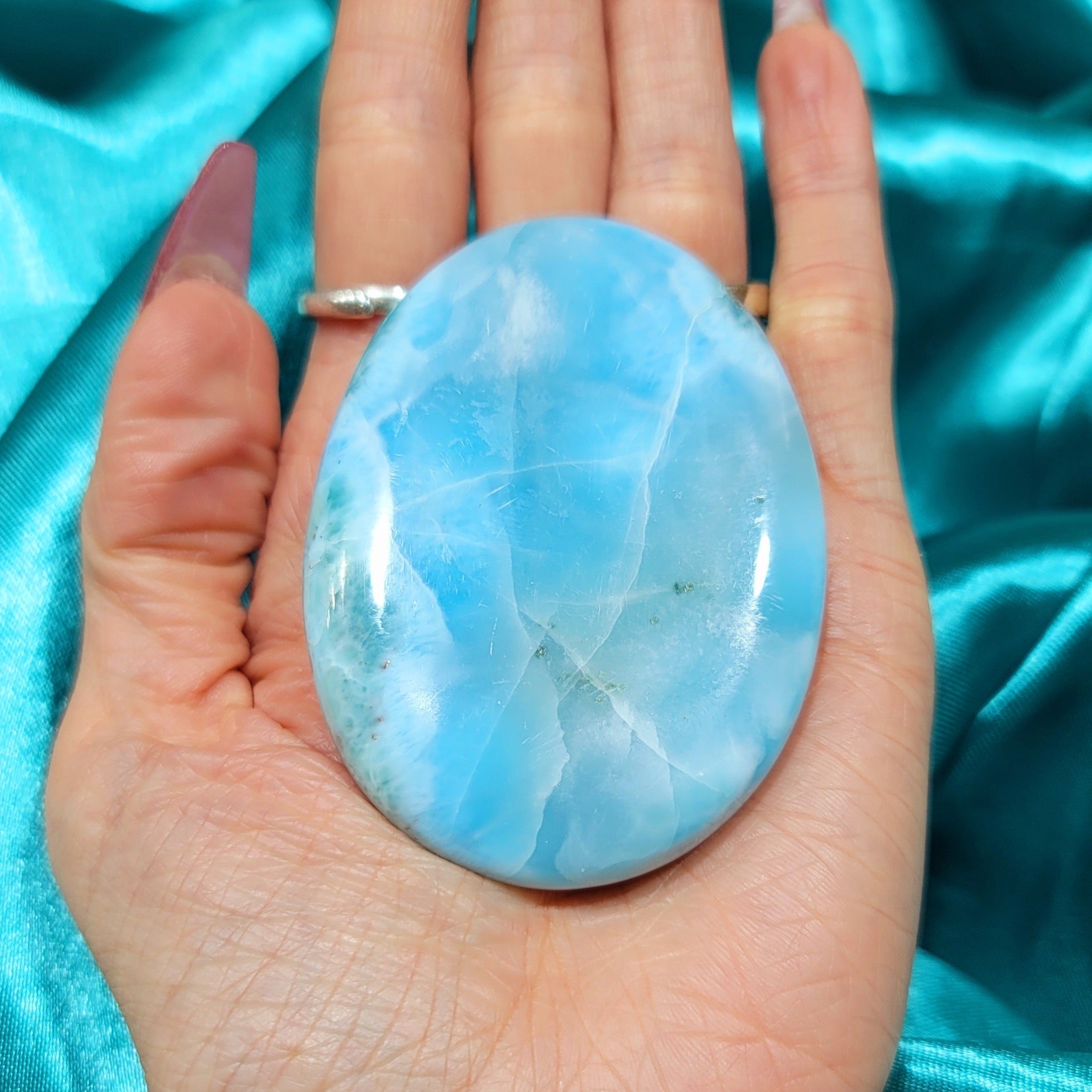 Larimar Palm for Peace and Tranquility (400)