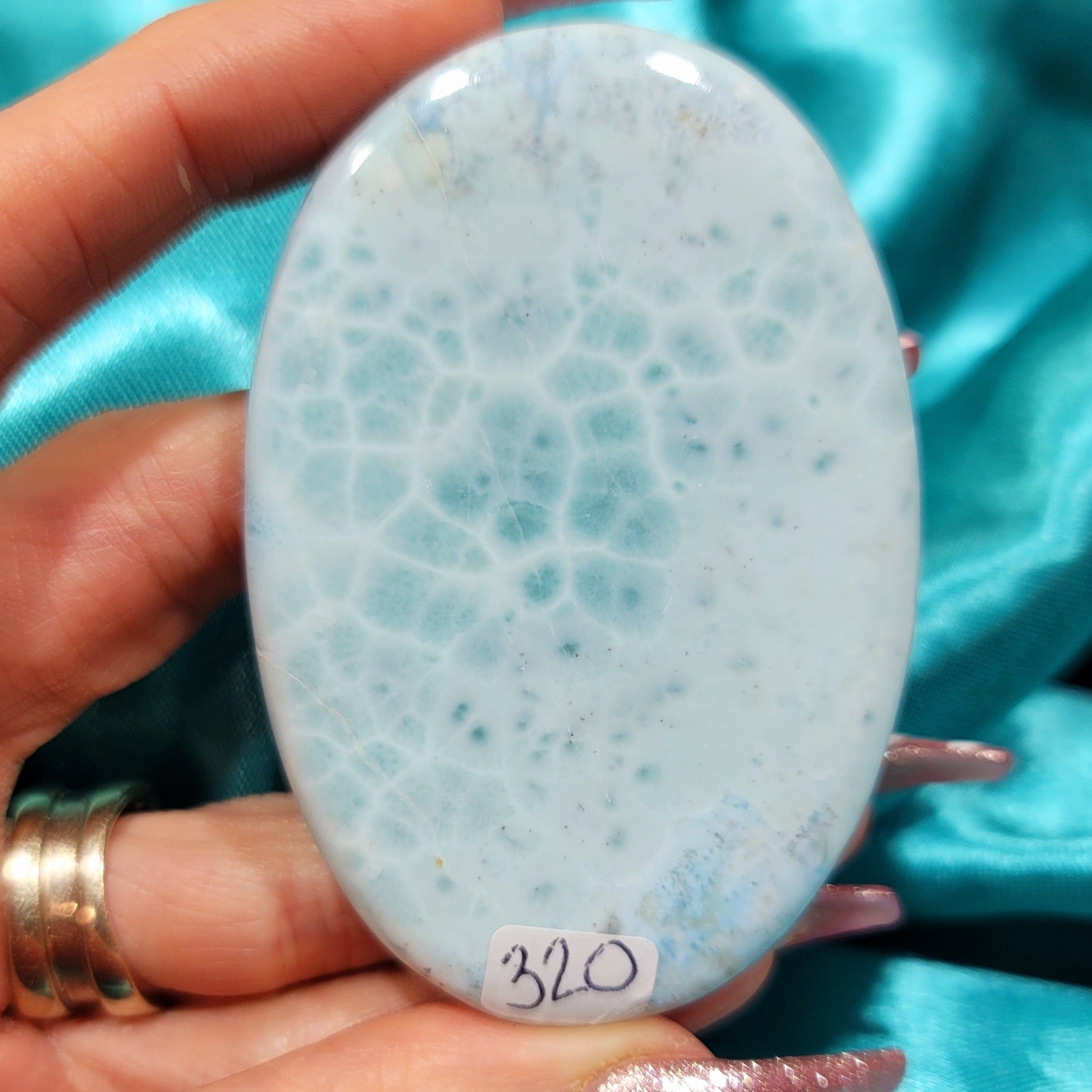 Larimar Palm for Peace and Tranquility (320)