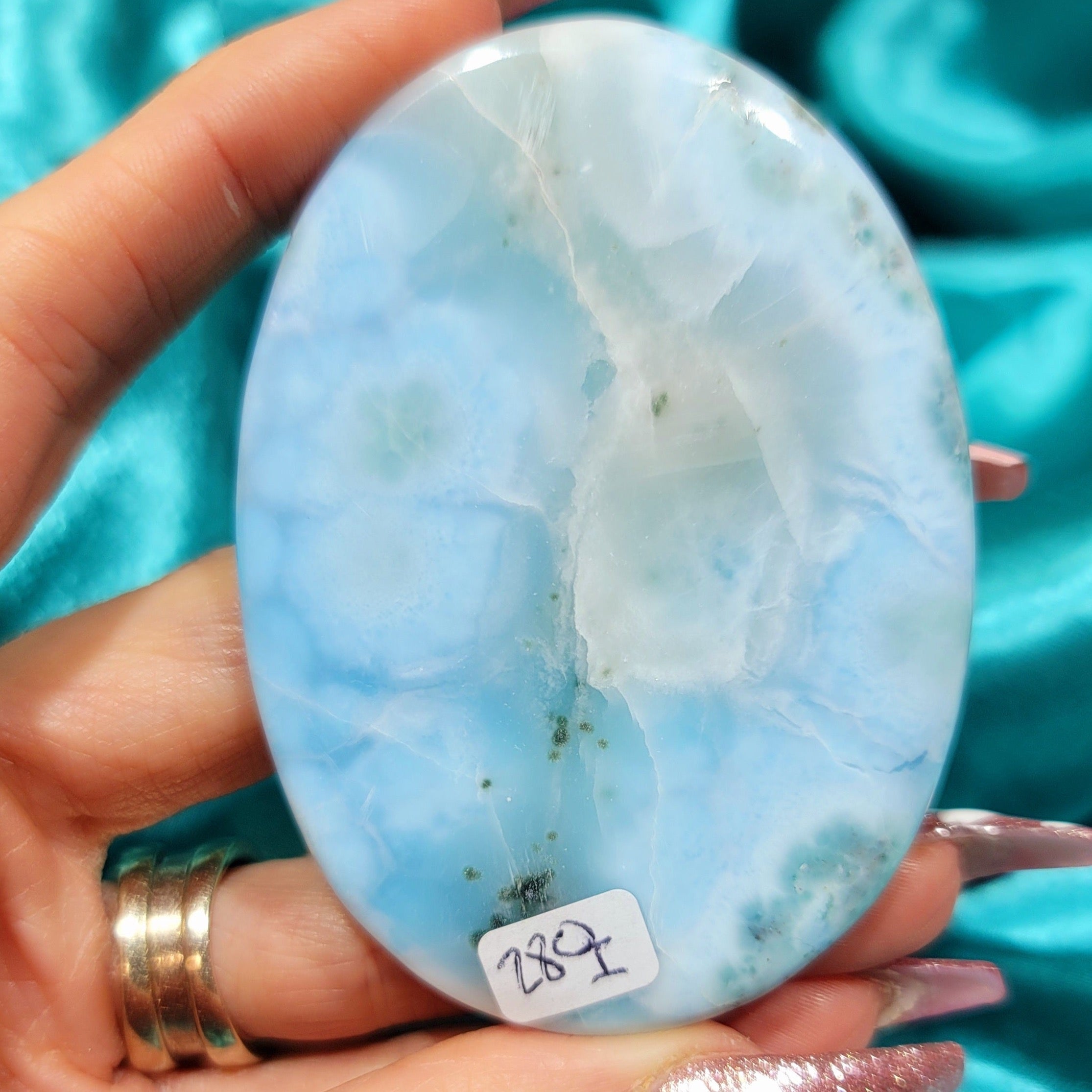 Larimar Palm for Peace and Tranquility (280I)
