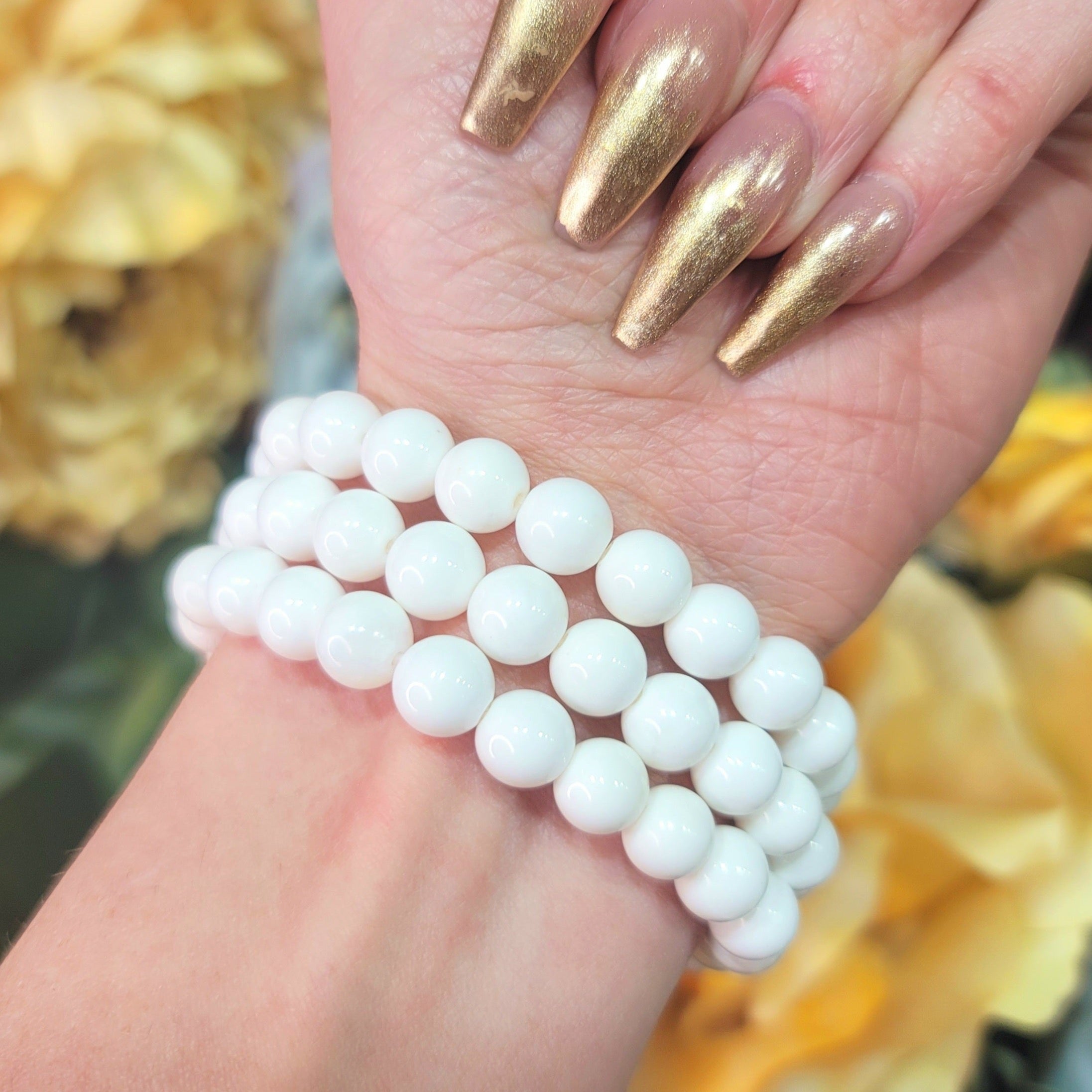 Tridacna Shell Bracelet for Anti-Aging, Healthy Metabolism and Protection