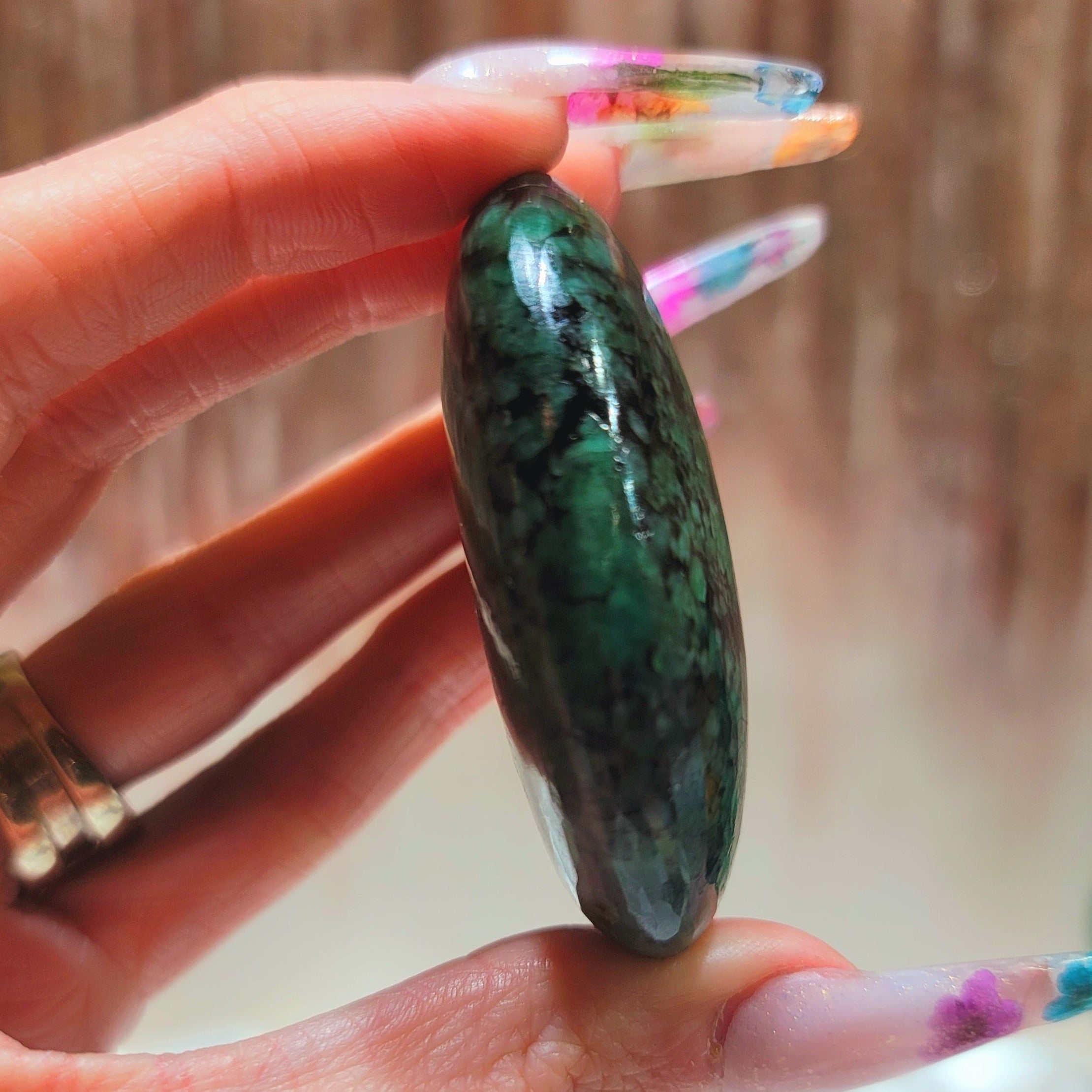 Emerald Palm for Abundance, Love and Wealth