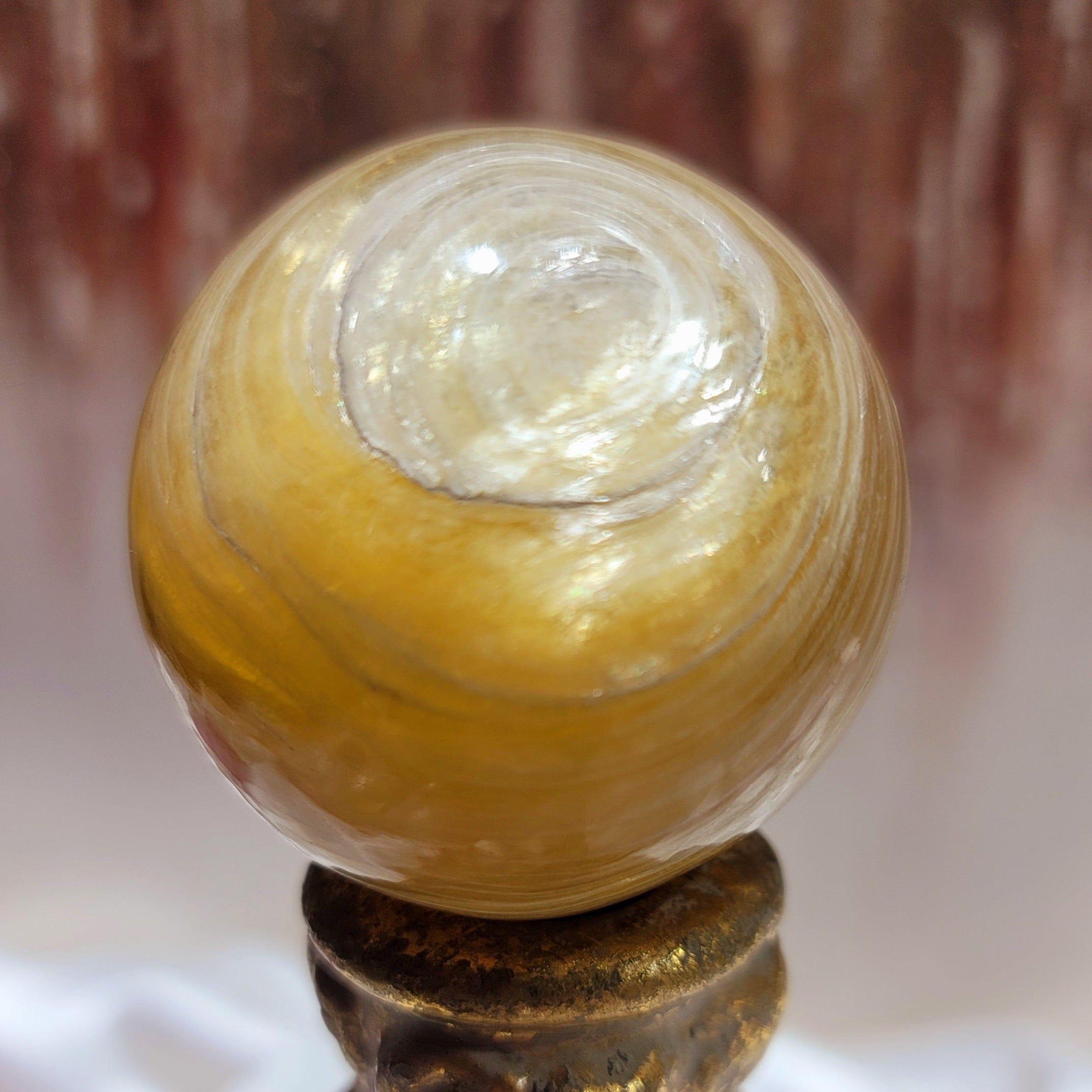 Gem Muscovite Sphere for Angelic Connection, Protection and Awakening of Spiritual Gifts