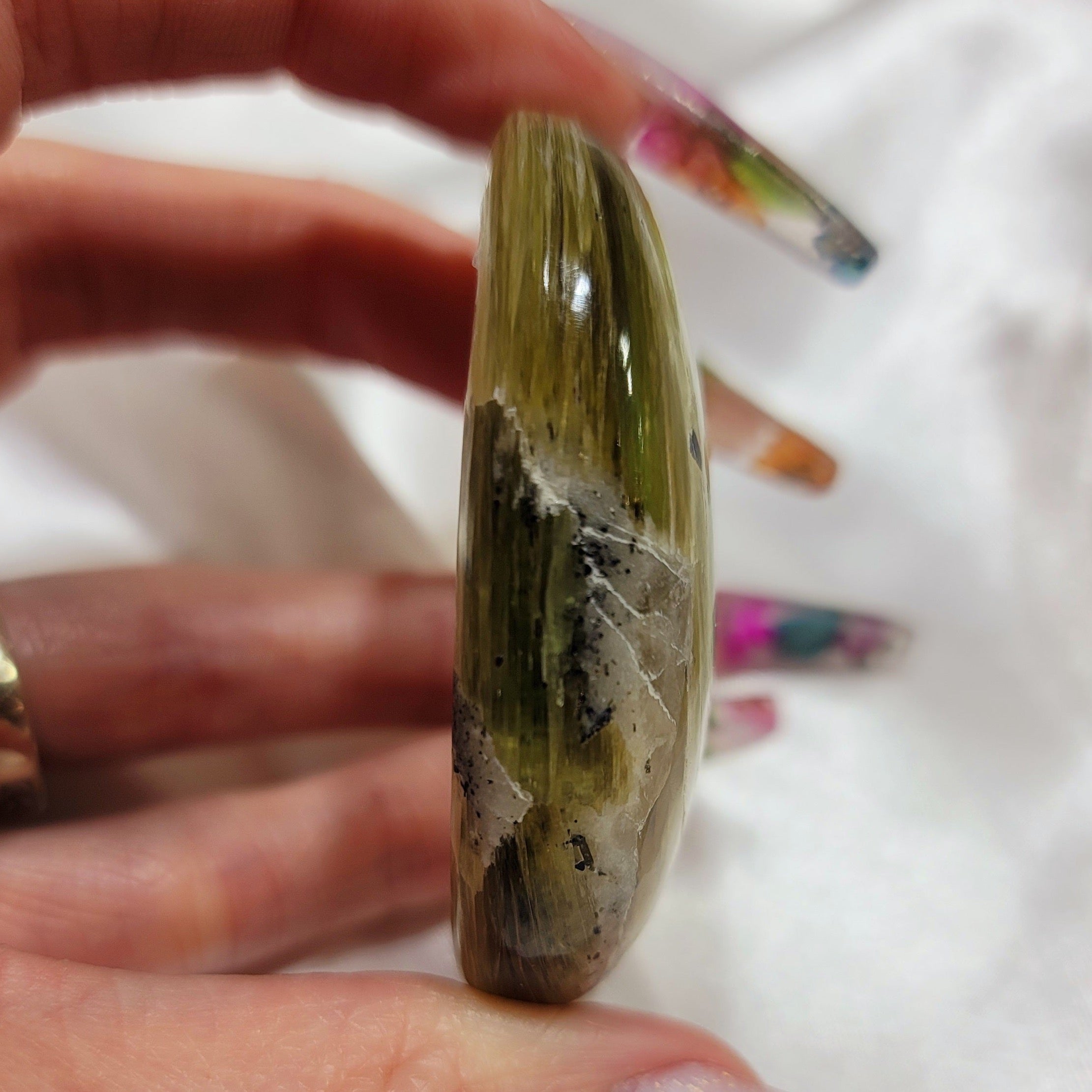 Gem Muscovite Palm for Angelic Connection, Protection and Awakening of Spiritual Gifts
