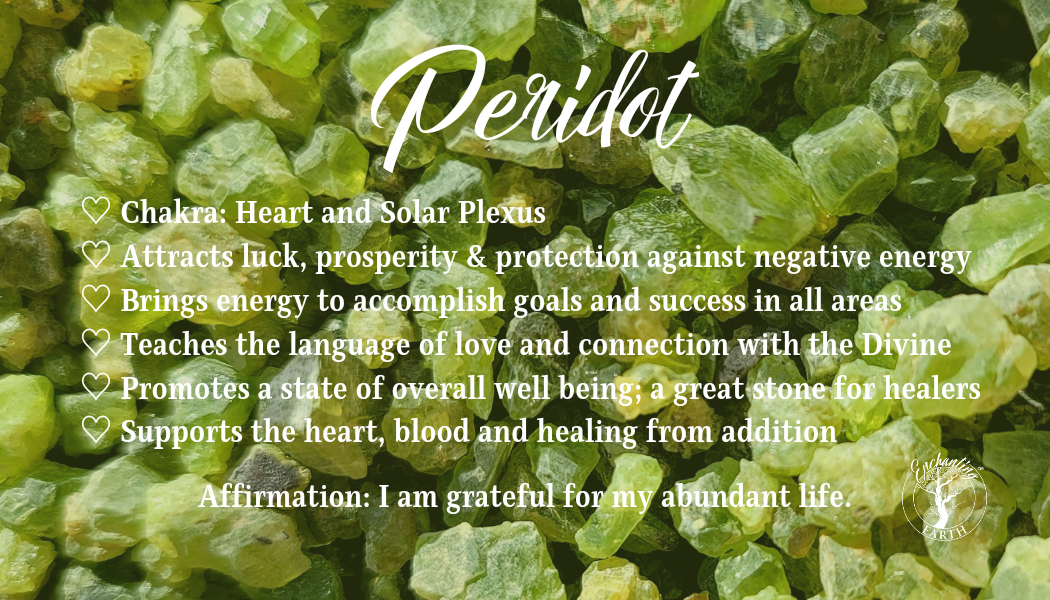 Peridot Faceted Rondell Necklace (AAA Grade) for Luck, Prosperity and Protection