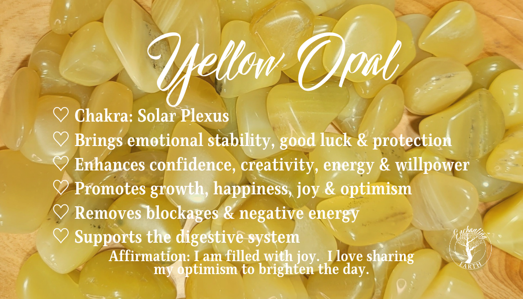 Yellow Opal Bracelet for Confidence, Joy & Optimism