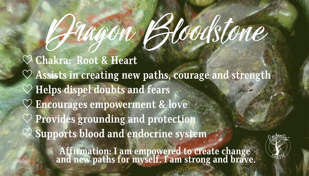 Dragon Bloodstone Bracelet
